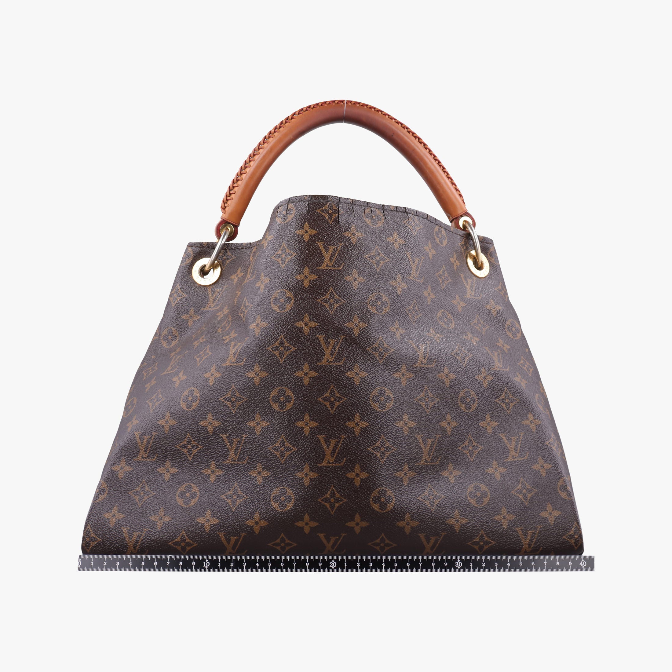 Pre-owned Louis Vuitton ARTSY MM Brown Monogram Canvas M40249 handbag | stylenewstar