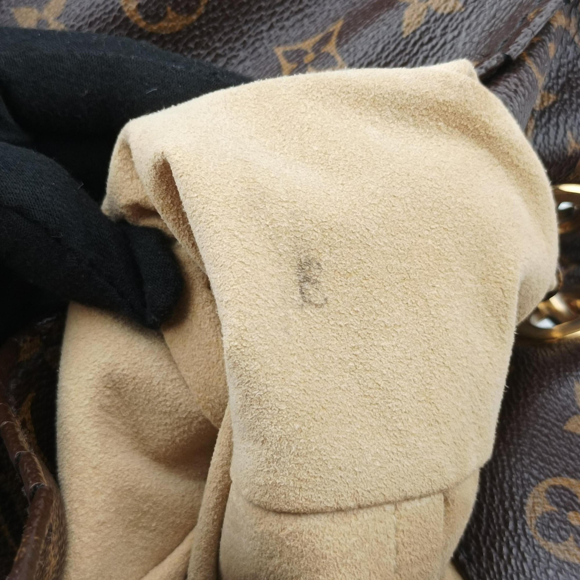 Pre-owned Louis Vuitton ARTSY MM Brown Monogram Canvas M40249 handbag | stylenewstar
