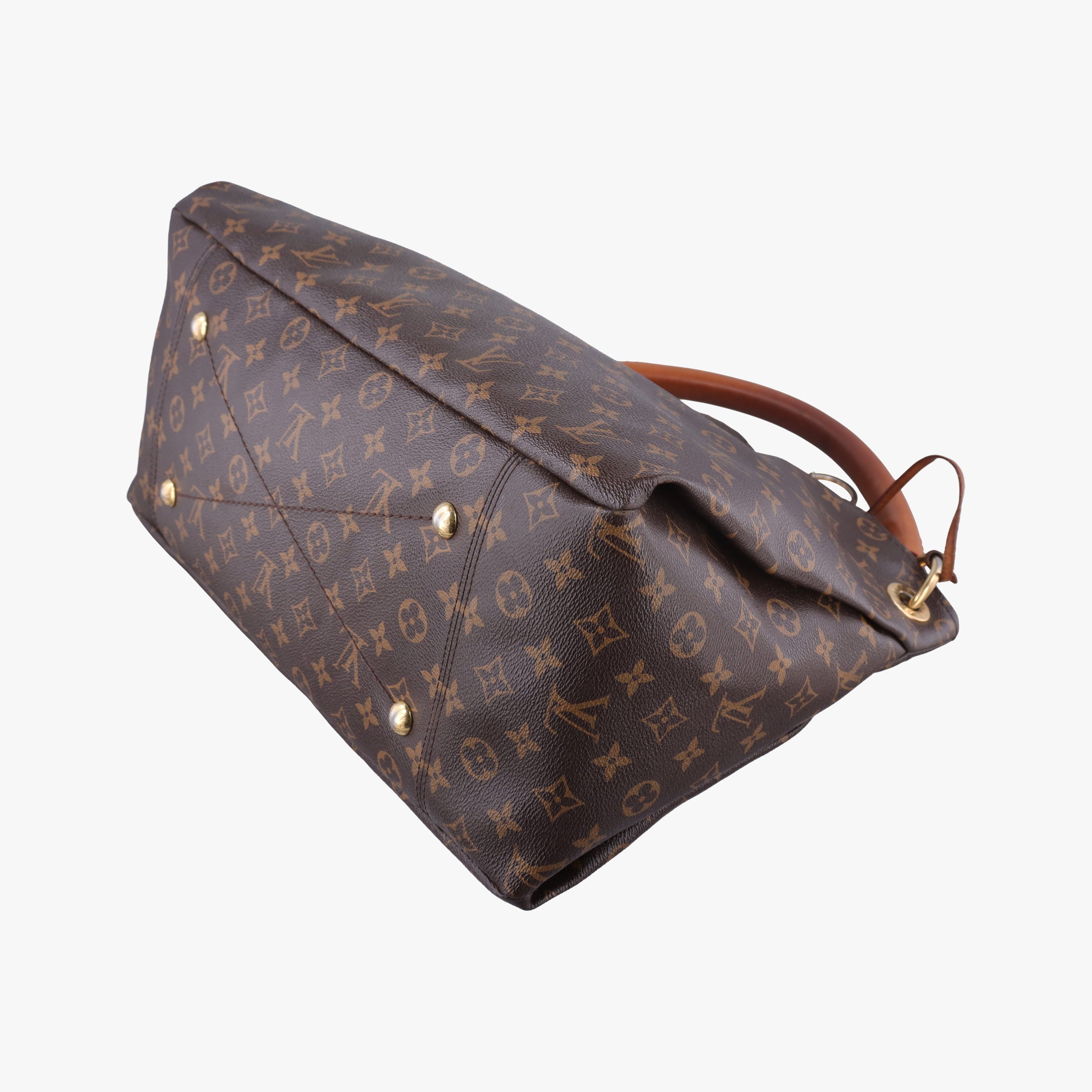 Pre-owned Louis Vuitton ARTSY MM Brown Monogram Canvas M40249 handbag | stylenewstar