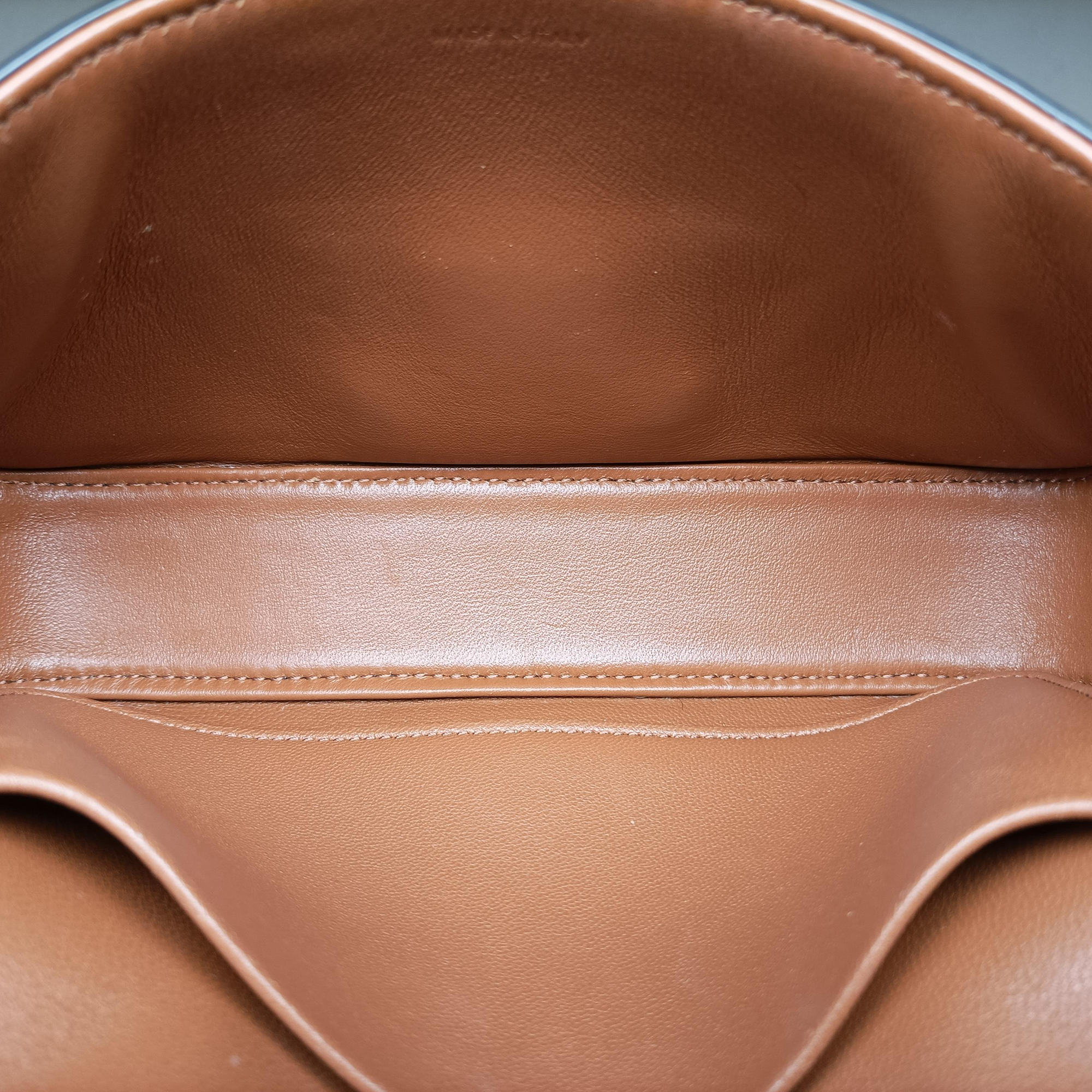 Pre-owned Celine TRIOMPHE Brown PVC coated canvas  shoulderbag | stylenewstar