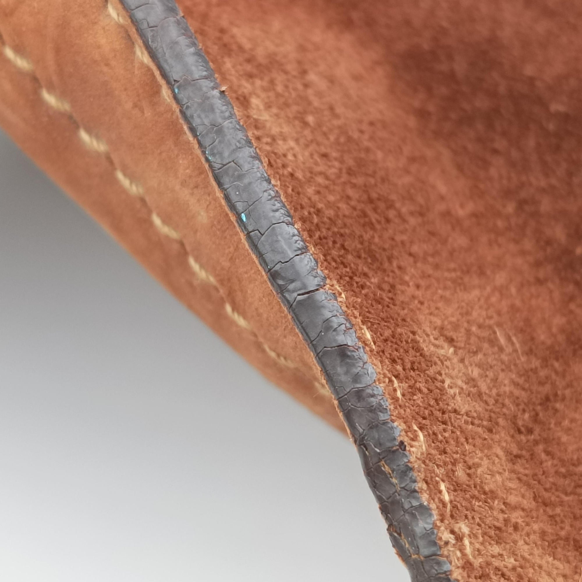 Secondhand Christian Dior Saddle Brown Pony Hair ×Suede ×Embossed Leather  shoulderbag | stylenewstar