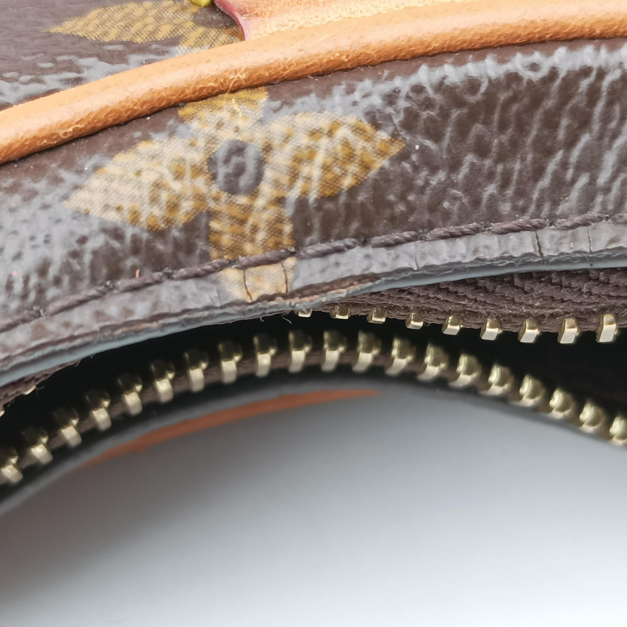 Pre-owned Louis Vuitton Croissant MM Brown Monogram Canvas M46828 shoulderbag | stylenewstar