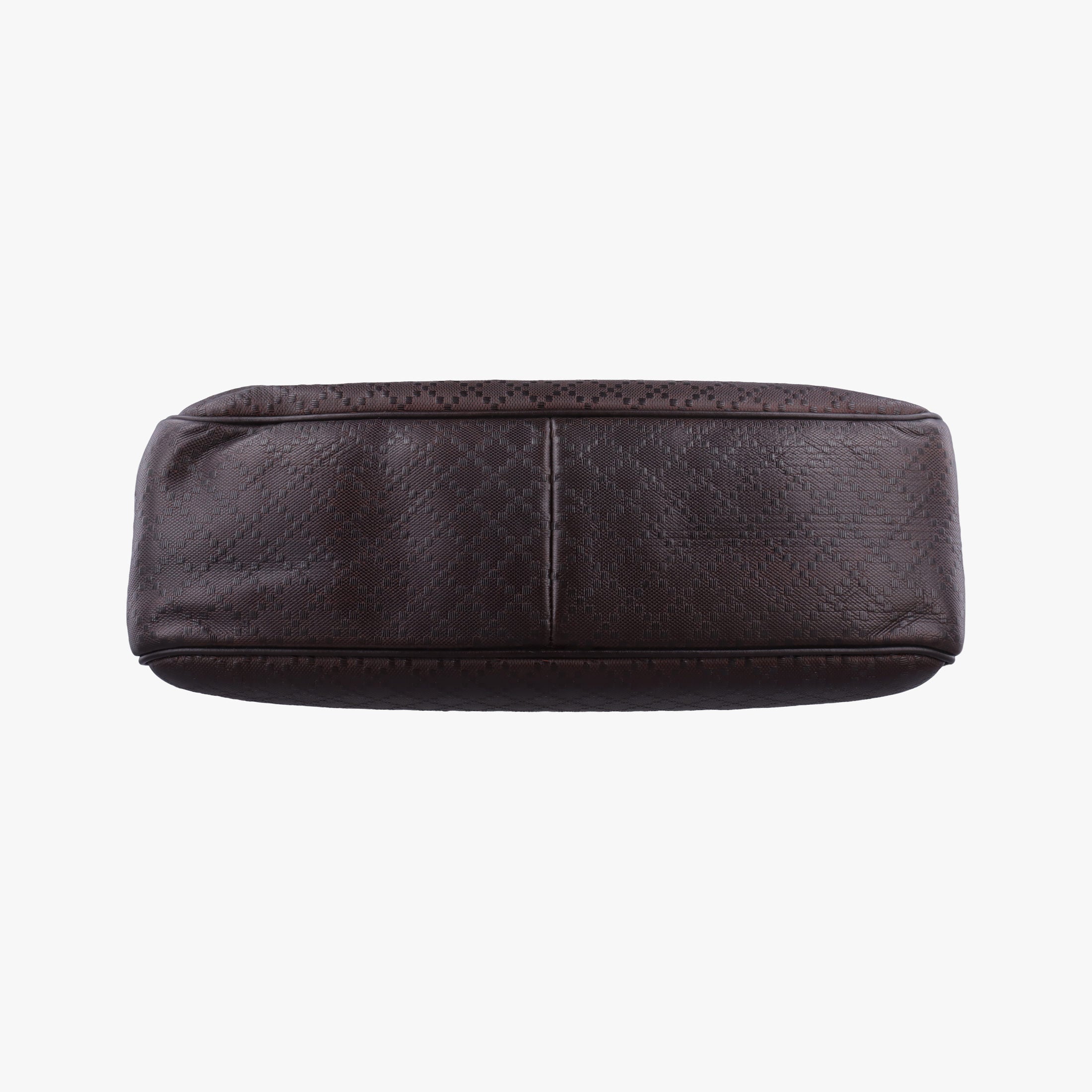 Pre-owned Gucci Guccissima Messenger Brown leather 223665 shoulderbag | stylenewstar