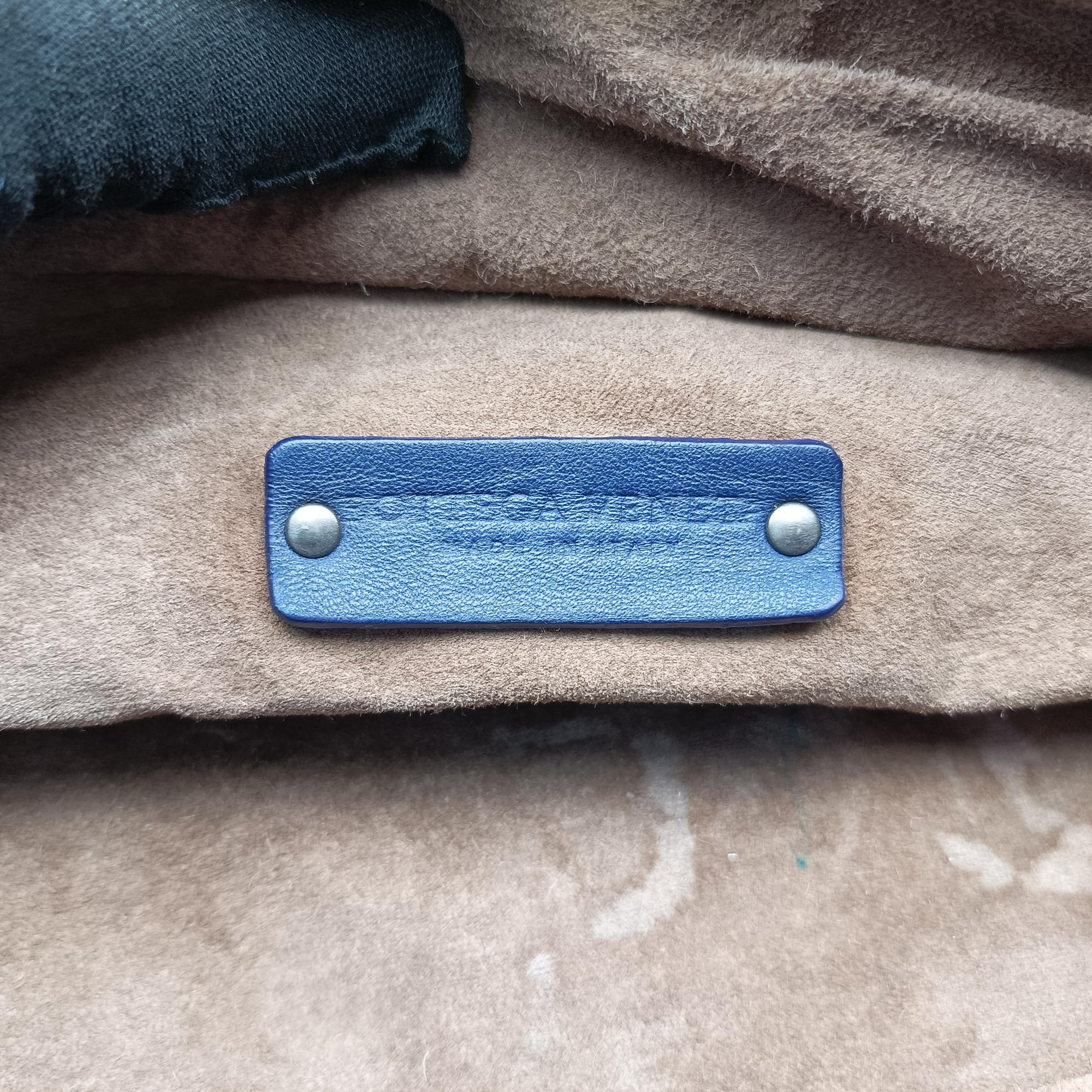 Secondhand Bottega Veneta Intrecciato Briefcase Blue lambskin  handbag | stylenewstar
