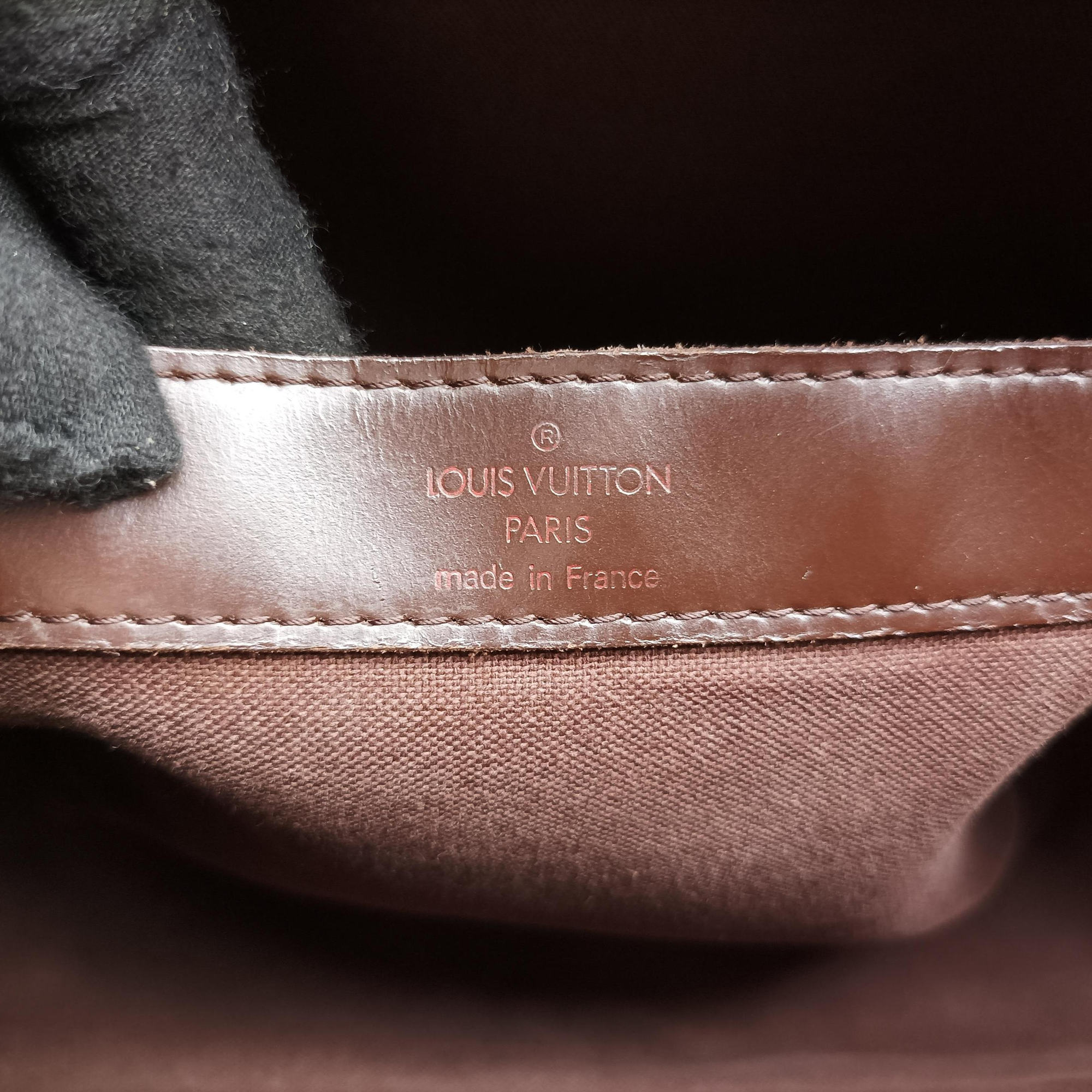Vintage Louis Vuitton NAVIGLIO EBENE Damier Canvas N45255 shoulderbag | stylenewstar
