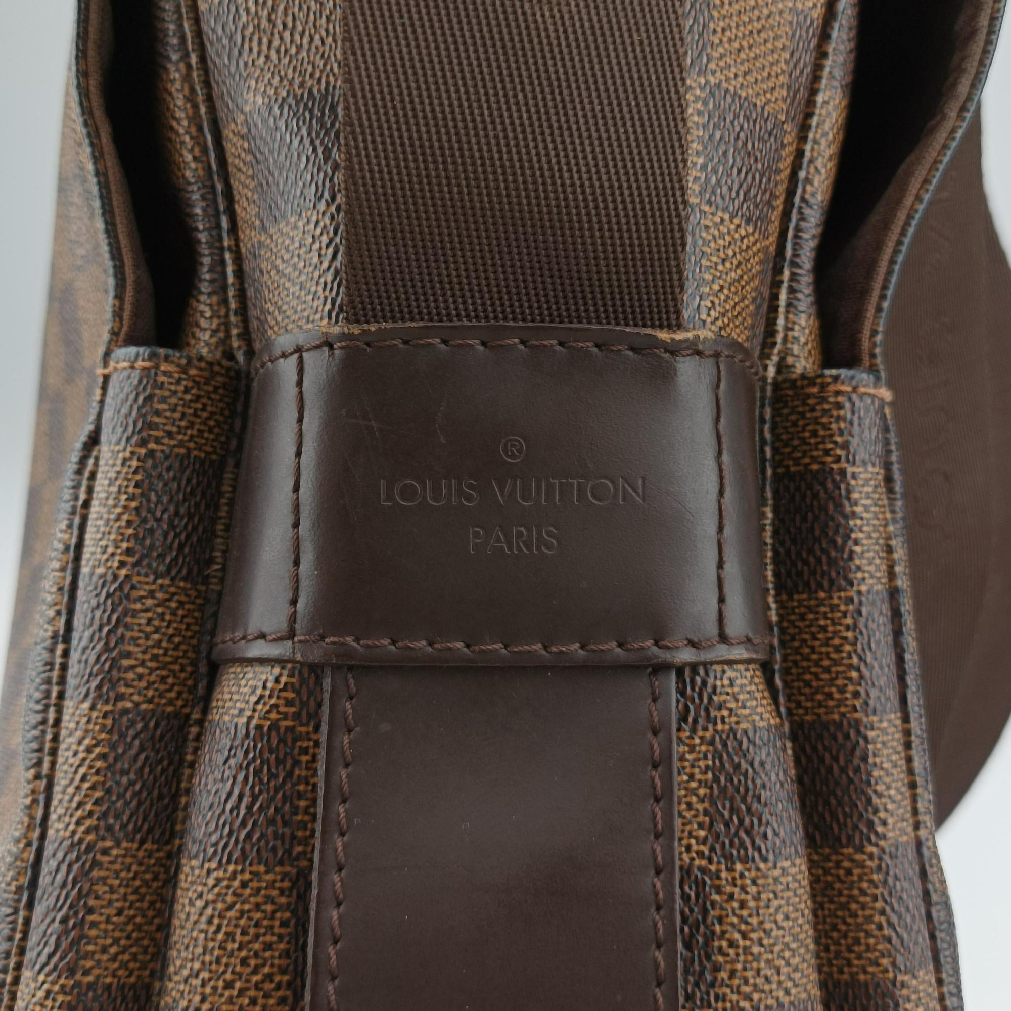 Vintage Louis Vuitton NAVIGLIO EBENE Damier Canvas N45255 shoulderbag | stylenewstar