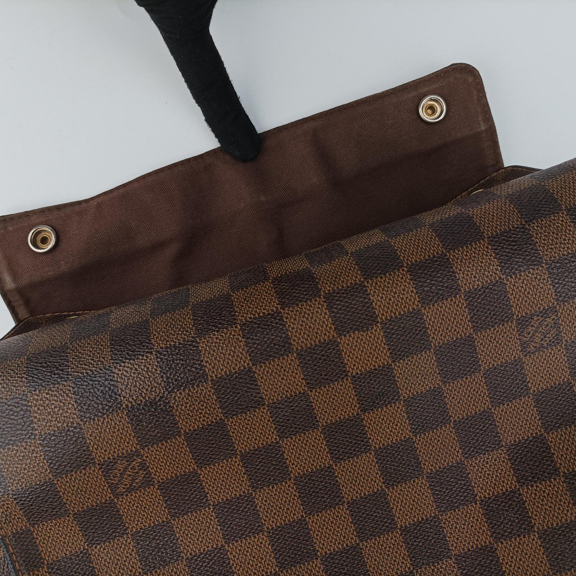 Vintage Louis Vuitton NAVIGLIO EBENE Damier Canvas N45255 shoulderbag | stylenewstar