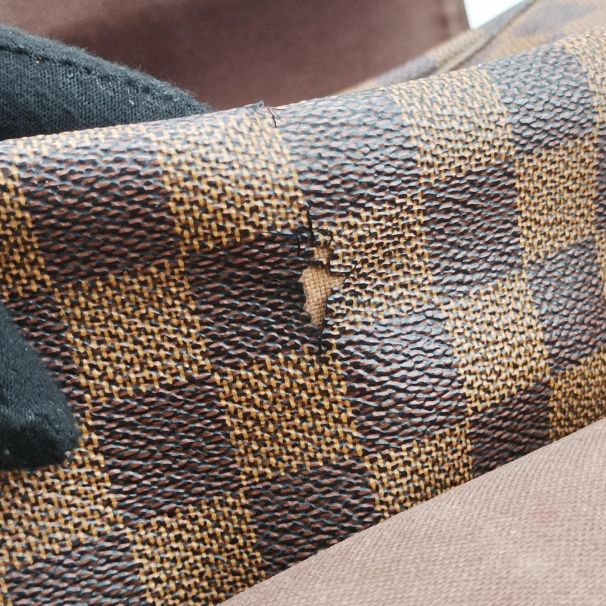 Vintage Louis Vuitton NAVIGLIO EBENE Damier Canvas N45255 shoulderbag | stylenewstar