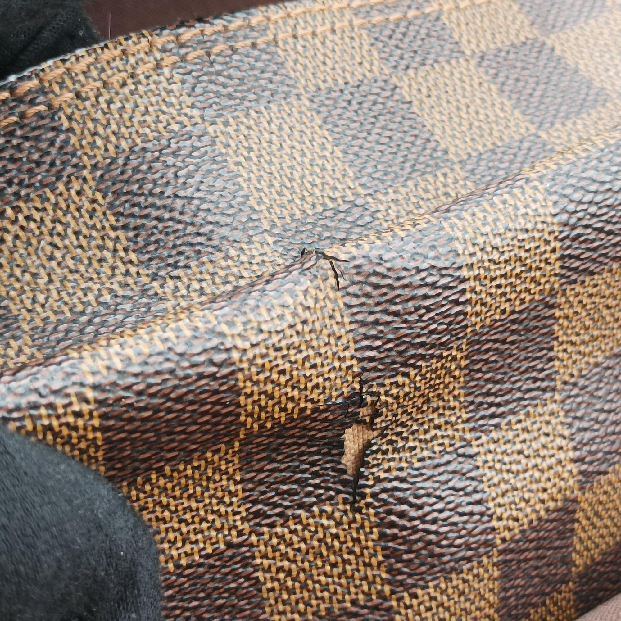 Vintage Louis Vuitton NAVIGLIO EBENE Damier Canvas N45255 shoulderbag | stylenewstar
