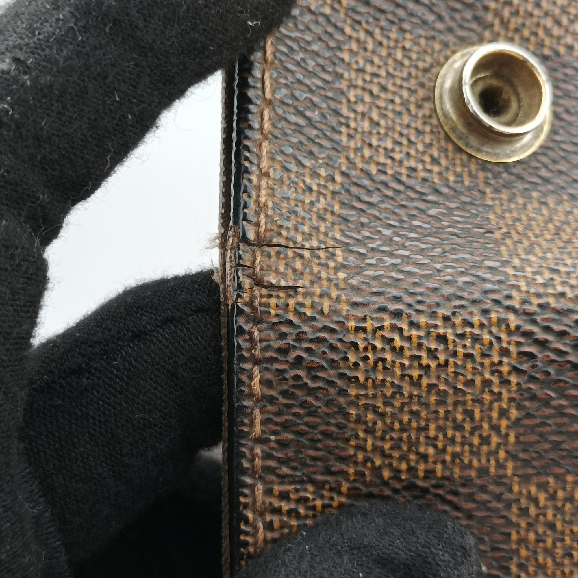 Vintage Louis Vuitton NAVIGLIO EBENE Damier Canvas N45255 shoulderbag | stylenewstar