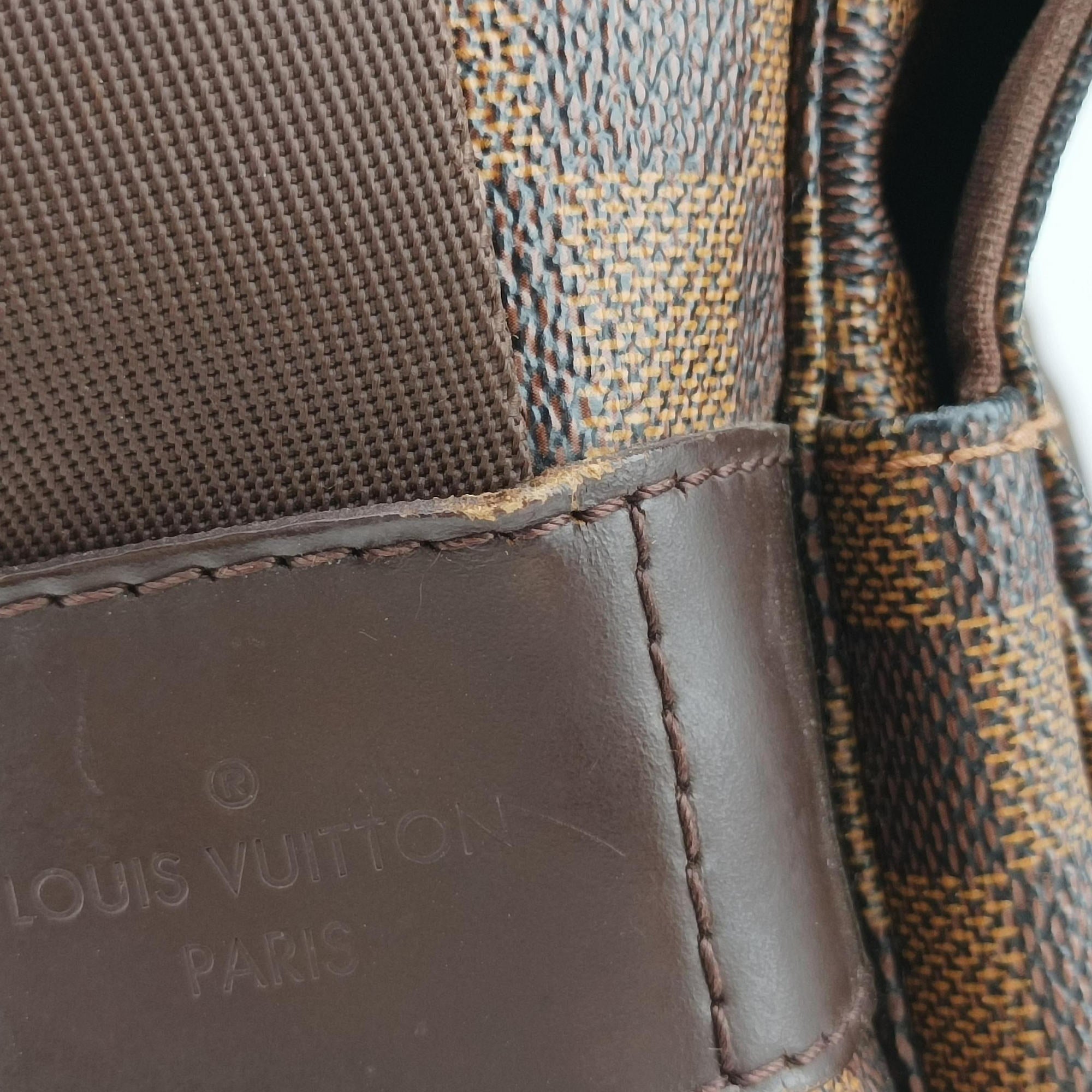 Vintage Louis Vuitton NAVIGLIO EBENE Damier Canvas N45255 shoulderbag | stylenewstar