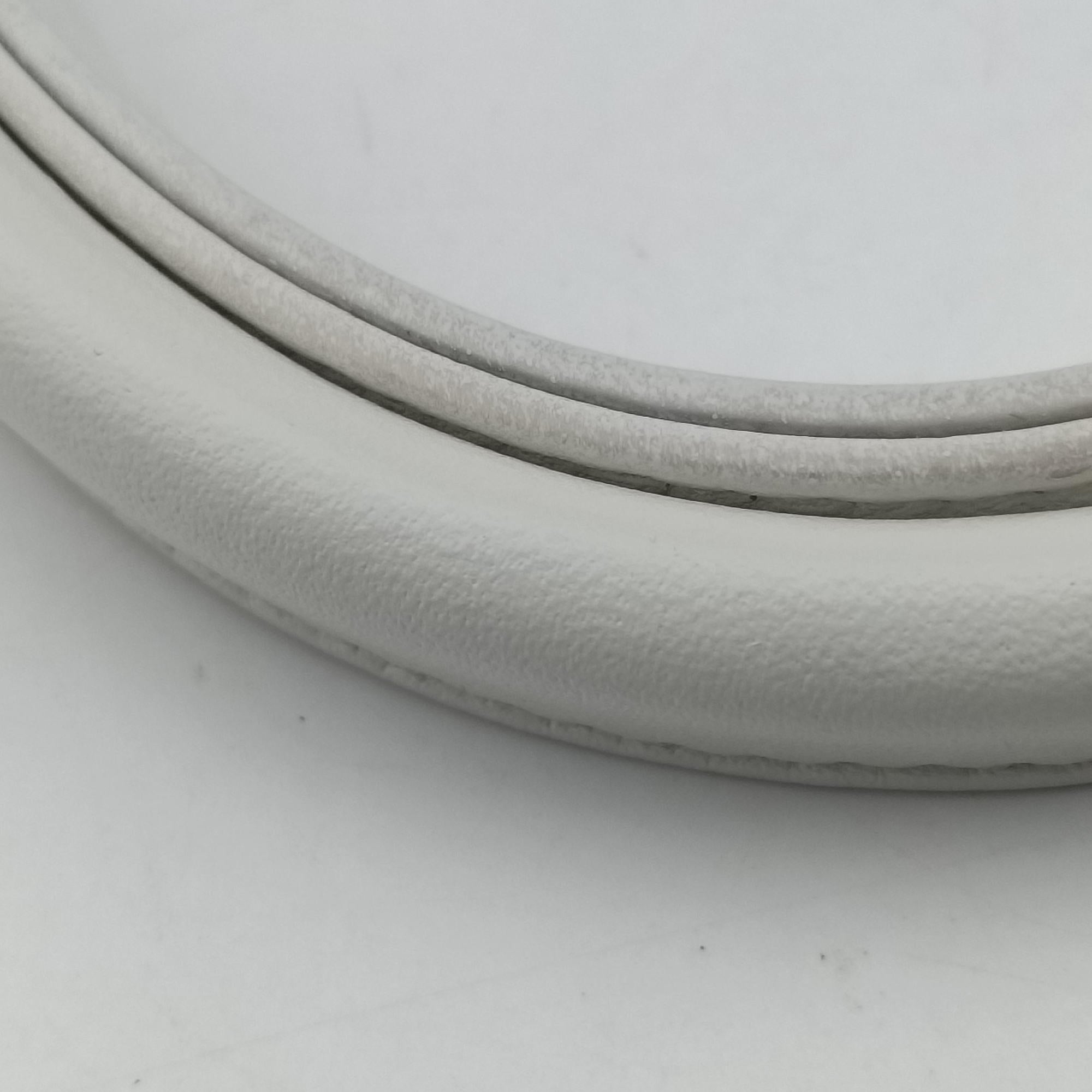 Pre-owned Bottega Veneta THE ARCO Tote White lambskin  handbag | stylenewstar