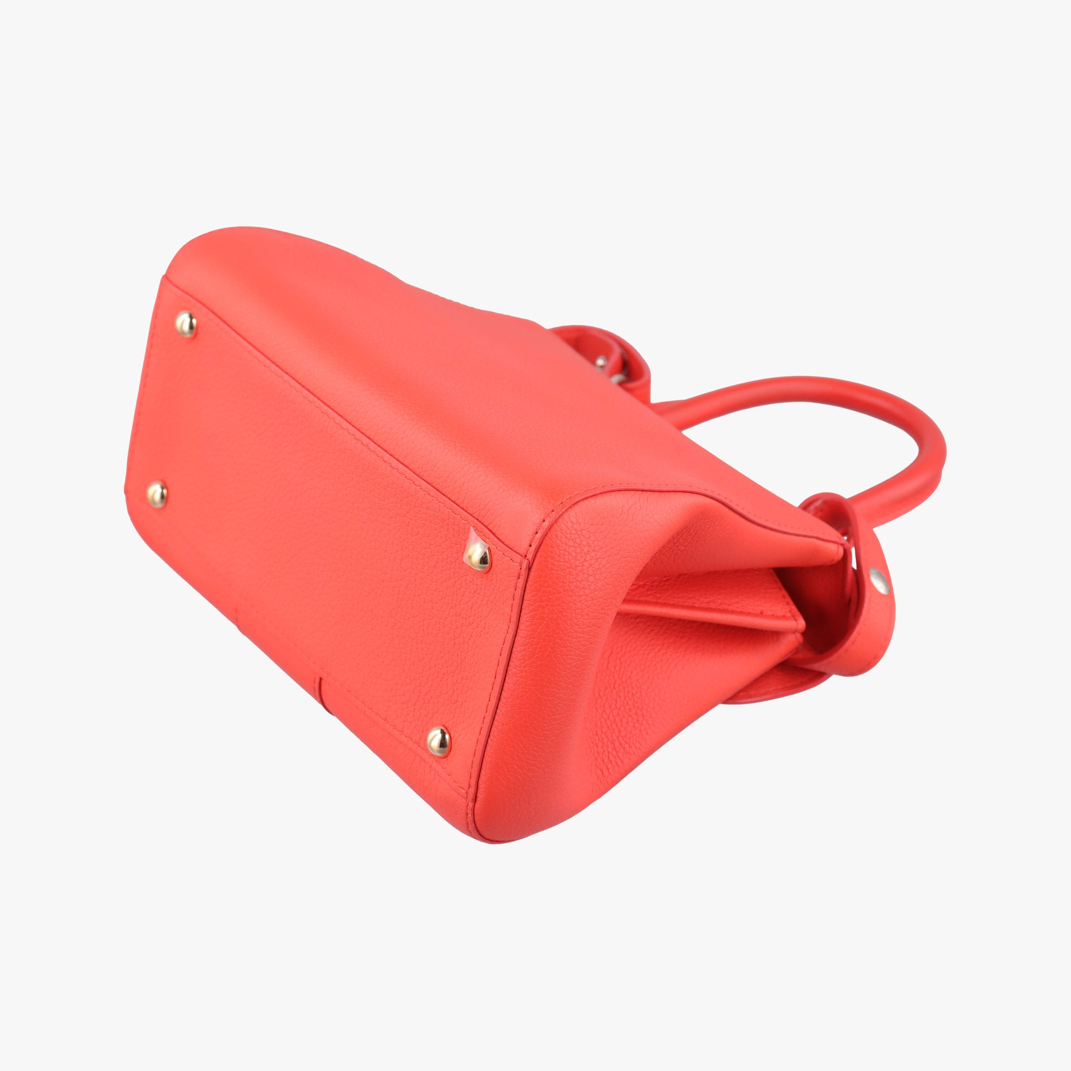 Secondhand Delvaux Brillant Mini Orange Leather  shoulderbag | stylenewstar