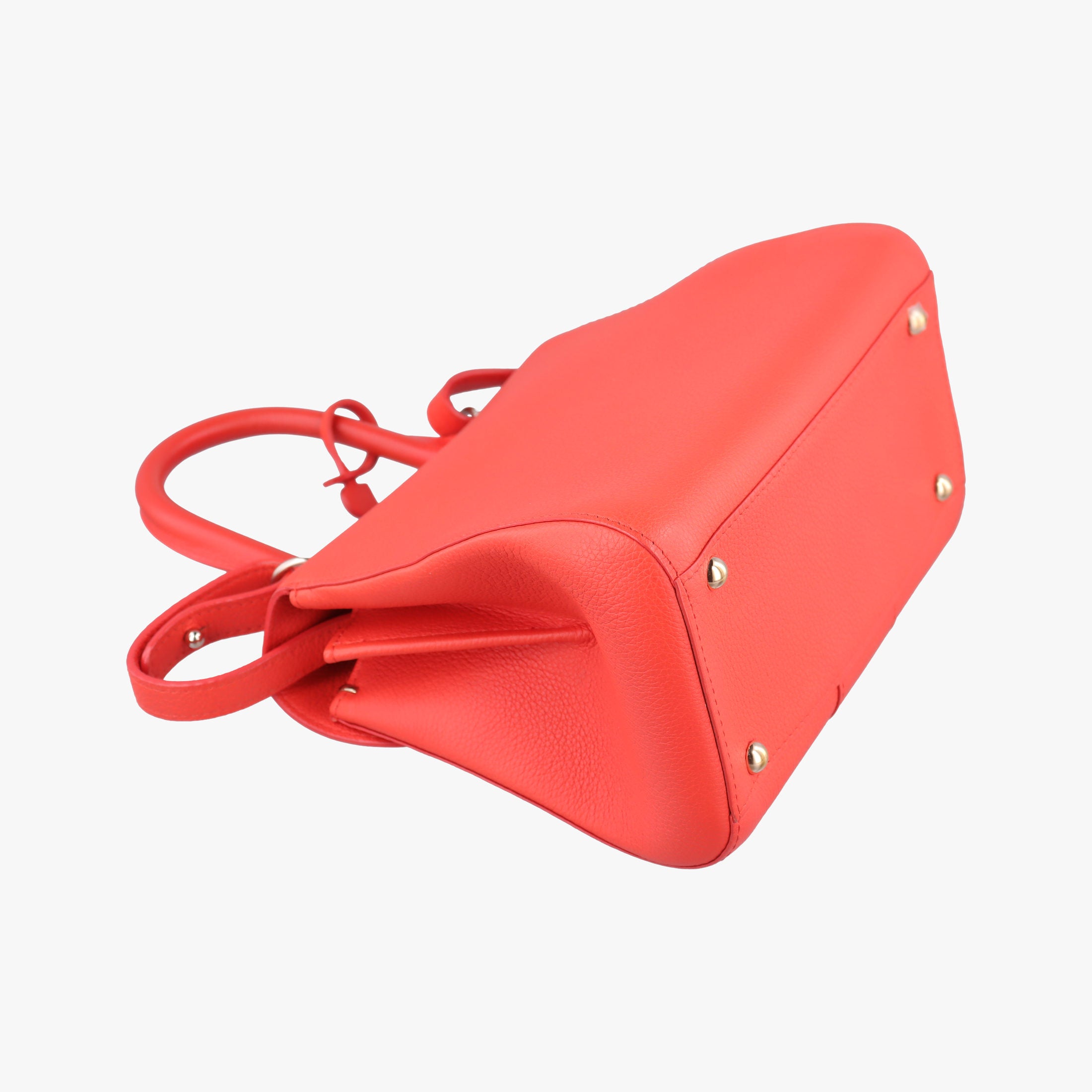 Secondhand Delvaux Brillant Mini Orange Leather  shoulderbag | stylenewstar