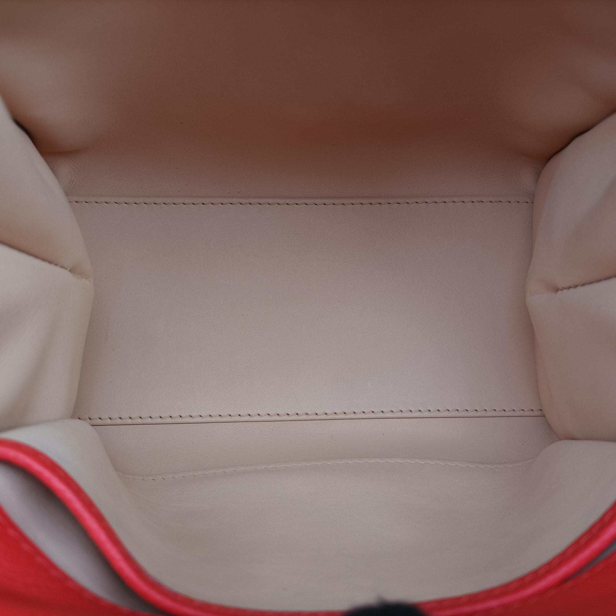 Secondhand Delvaux Brillant Mini Orange Leather  shoulderbag | stylenewstar