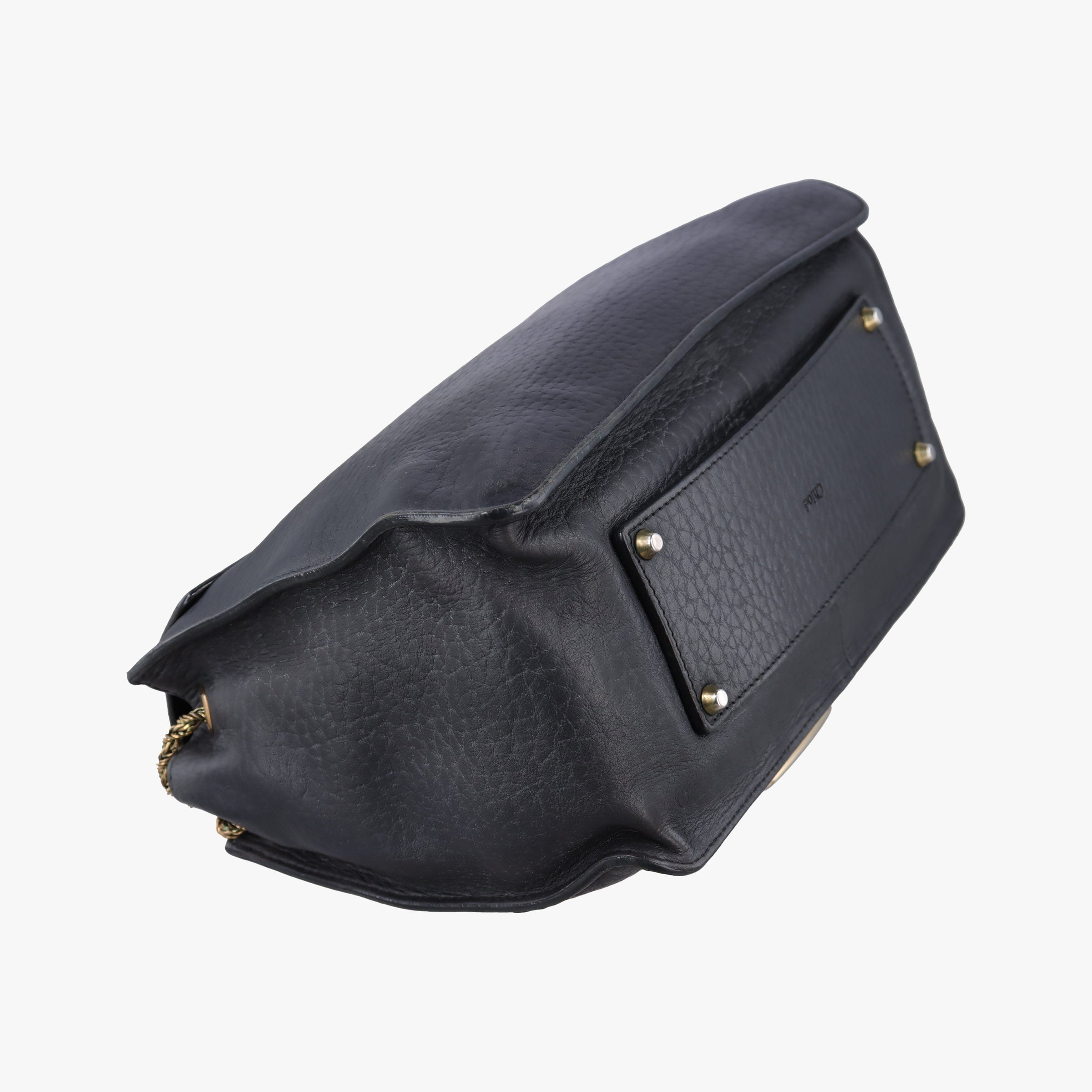 Vintage Chloe Sally Black Leather  shoulderbag | stylenewstar