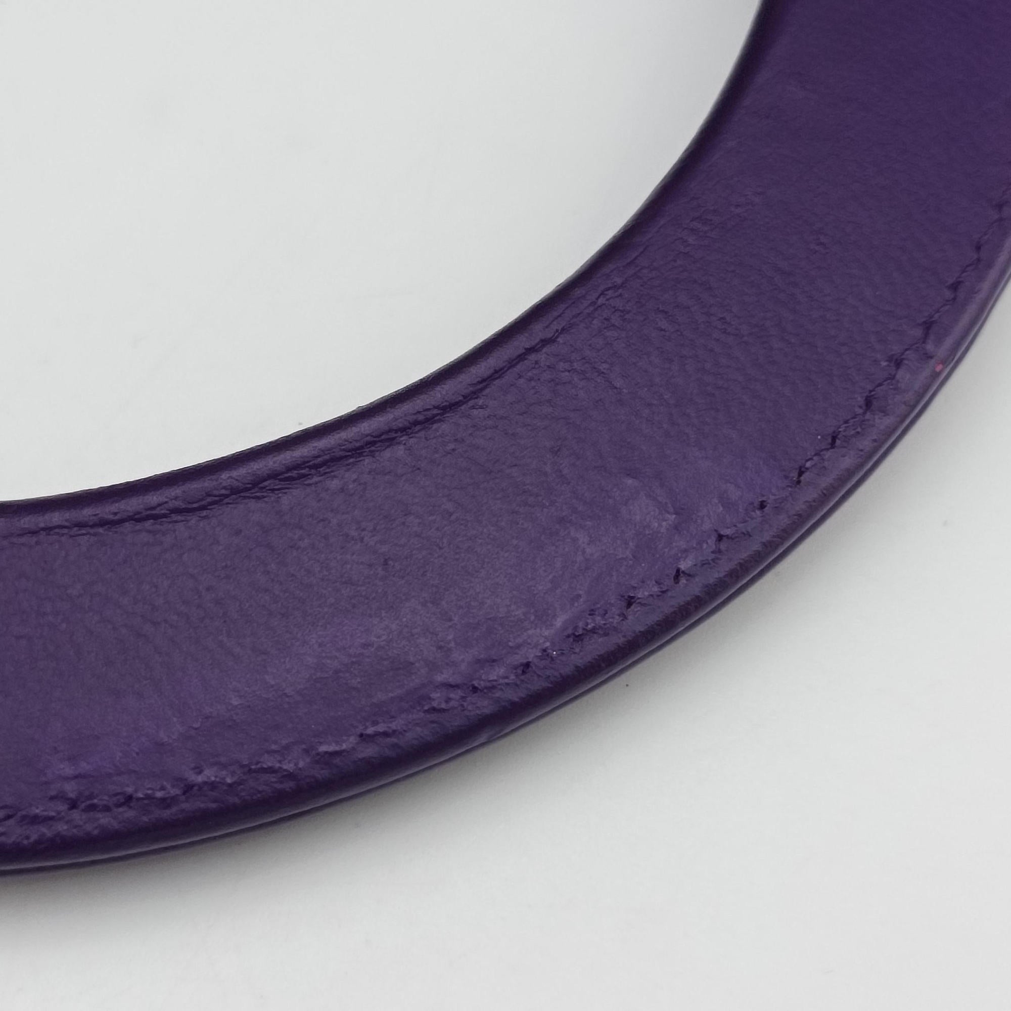 Secondhand Christian Dior Lady Dior Purple lambskin  handbag | stylenewstar