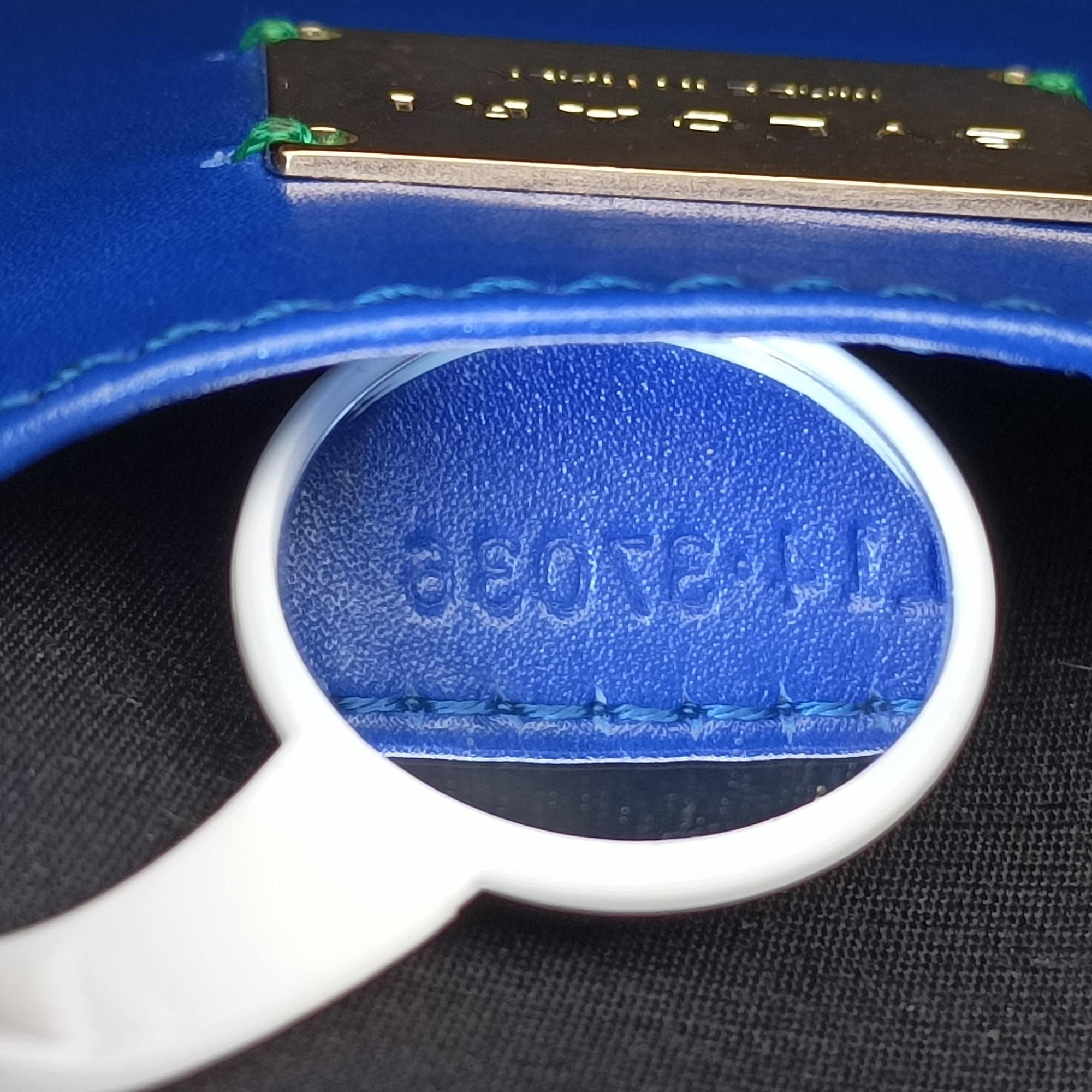 Vintage Bvlgari SERPENTI FOREVER Blue Galuchat Skin×Leather  shoulderbag | stylenewstar