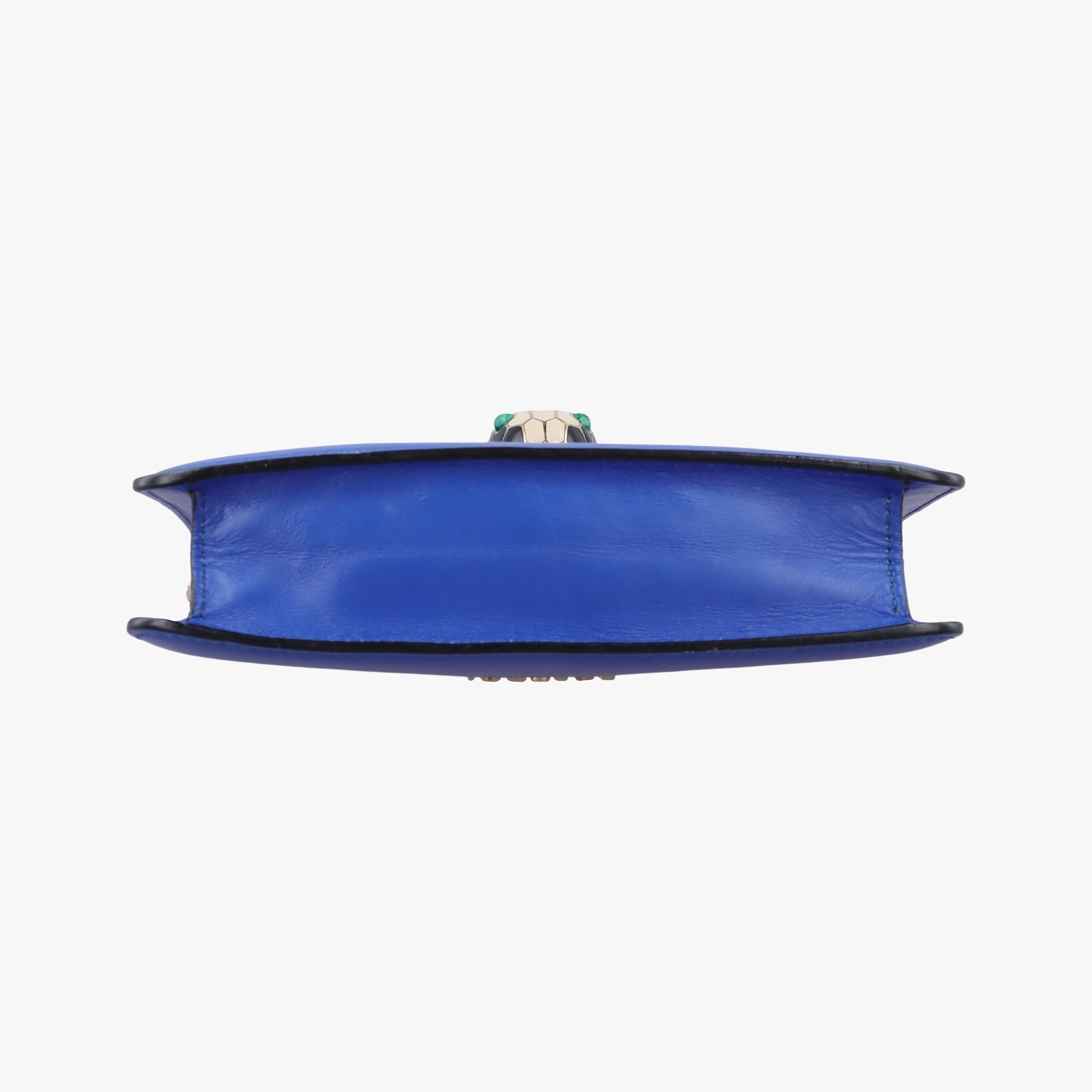 Vintage Bvlgari SERPENTI FOREVER Blue Galuchat Skin×Leather  shoulderbag | stylenewstar