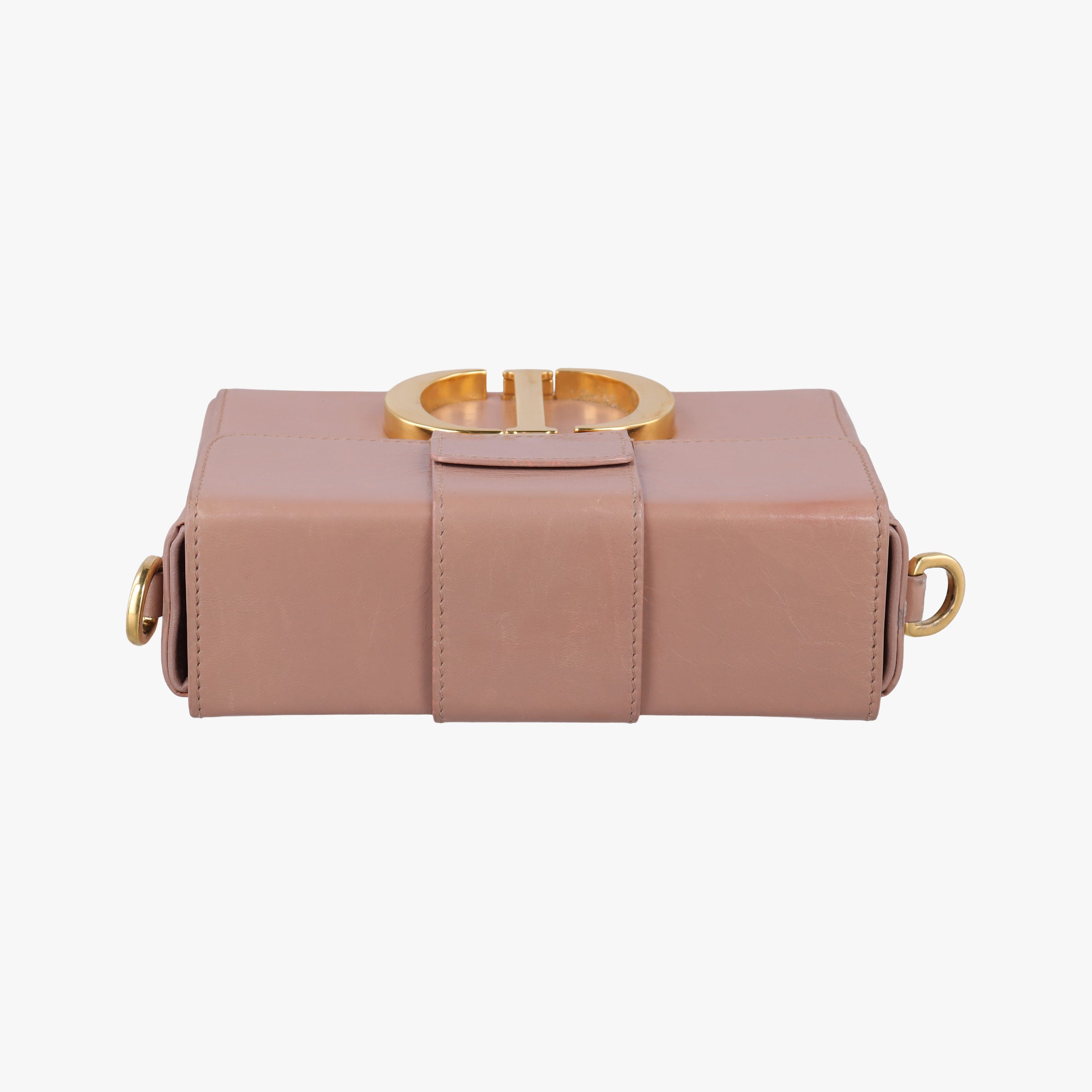 Pre-owned Christian Dior 30 MONTAIGNE Pink Leather  shoulderbag | stylenewstar