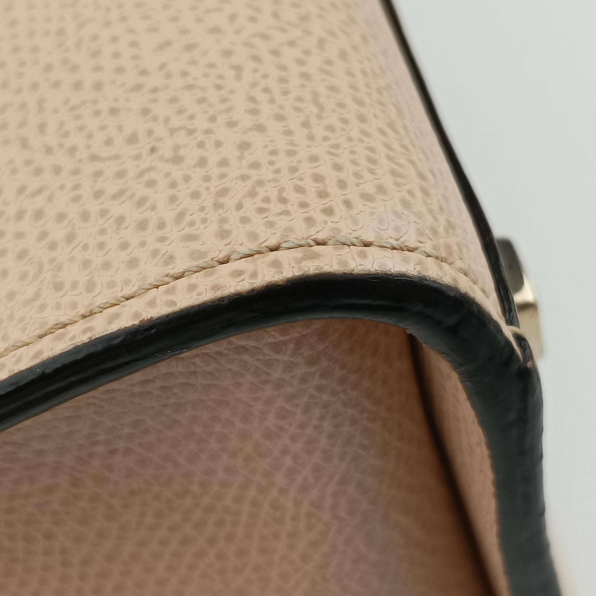 Pre-owned Valextra Iside Pink Calfskin  shoulderbag | stylenewstar