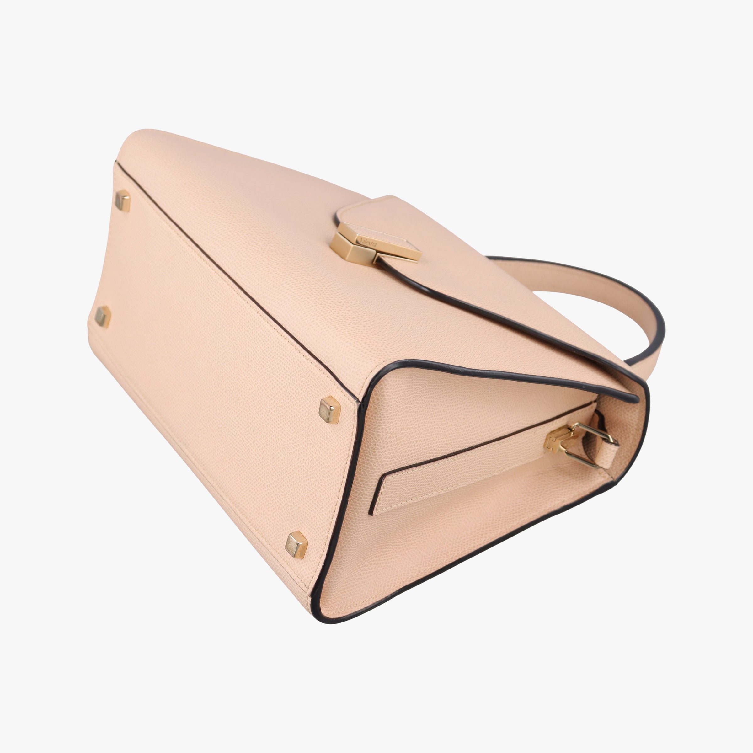 Pre-owned Valextra Iside Pink Calfskin  shoulderbag | stylenewstar