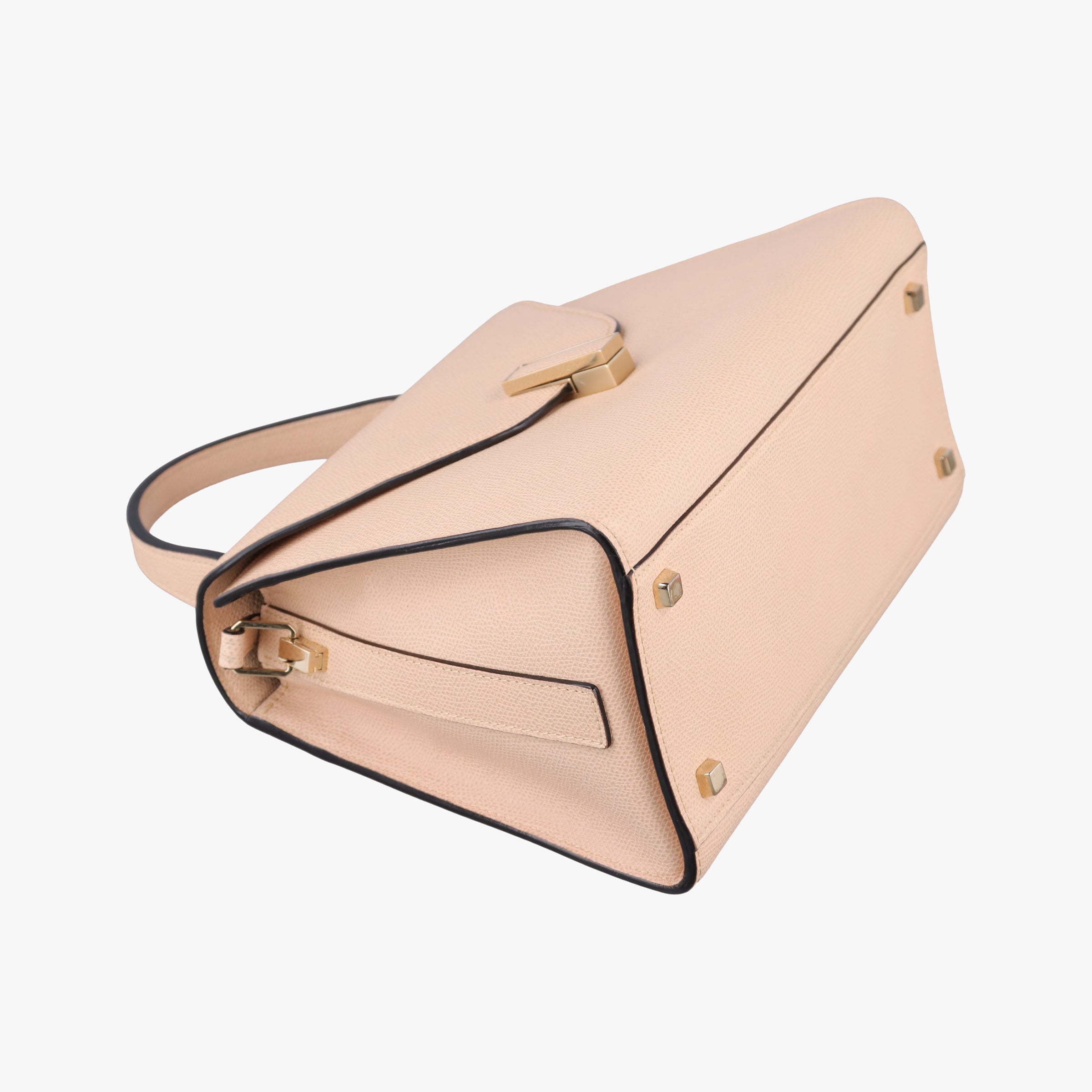 Pre-owned Valextra Iside Pink Calfskin  shoulderbag | stylenewstar
