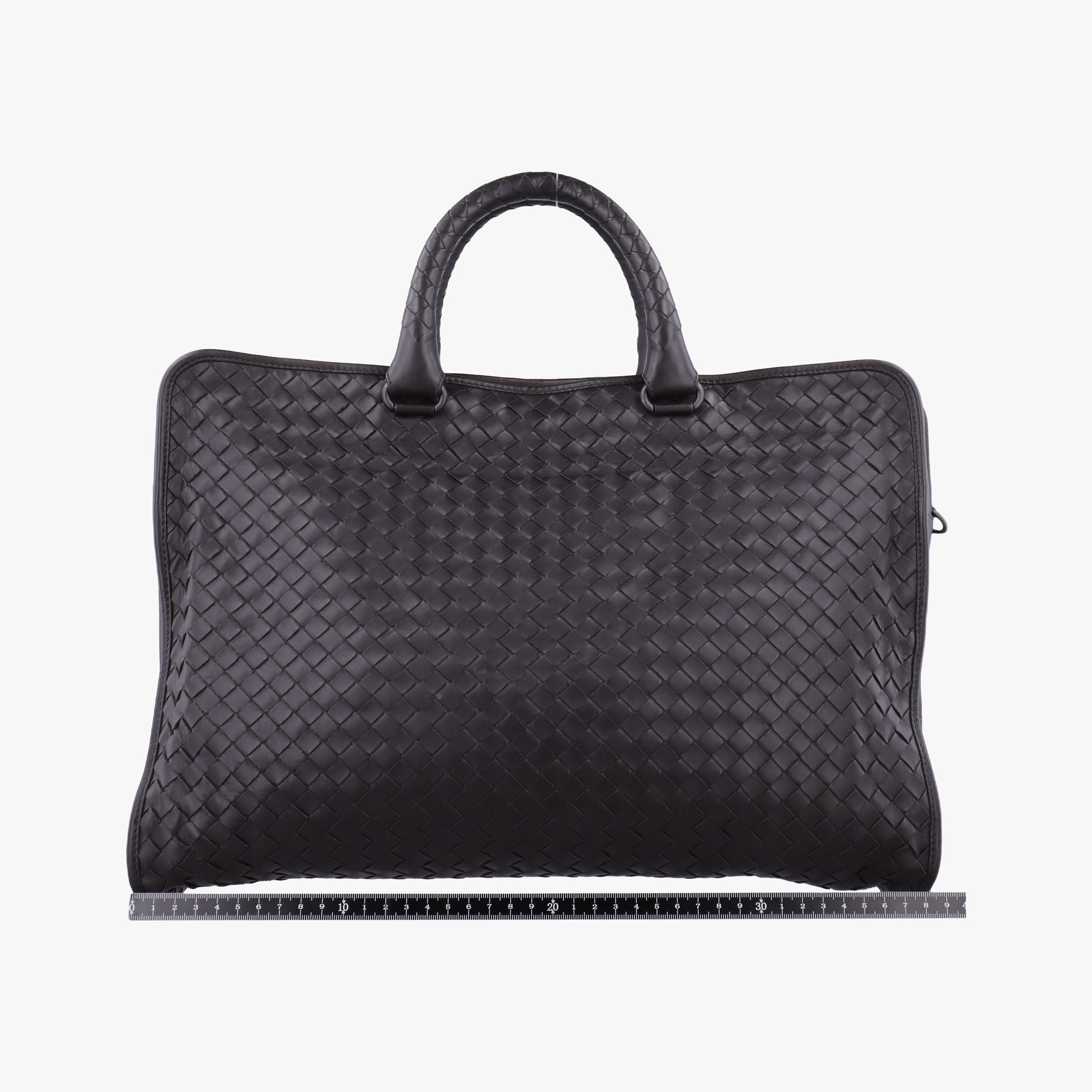 Pre-owned Bottega Veneta Intrecciato Brown lambskin  handbag | stylenewstar