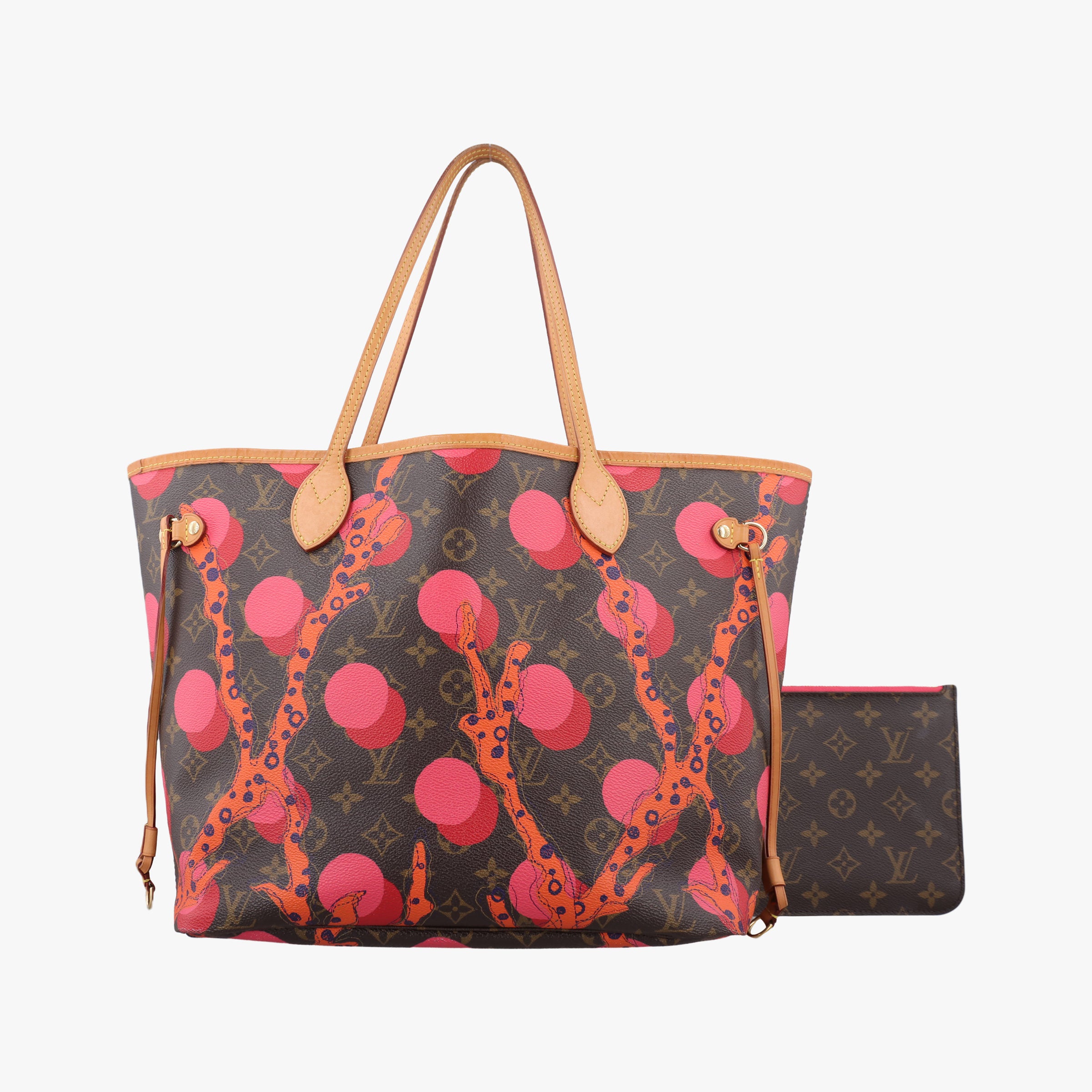 Pre-owned Louis Vuitton Neverfull MM brown×multi Monogram La Mage M41603 handbag | stylenewstar