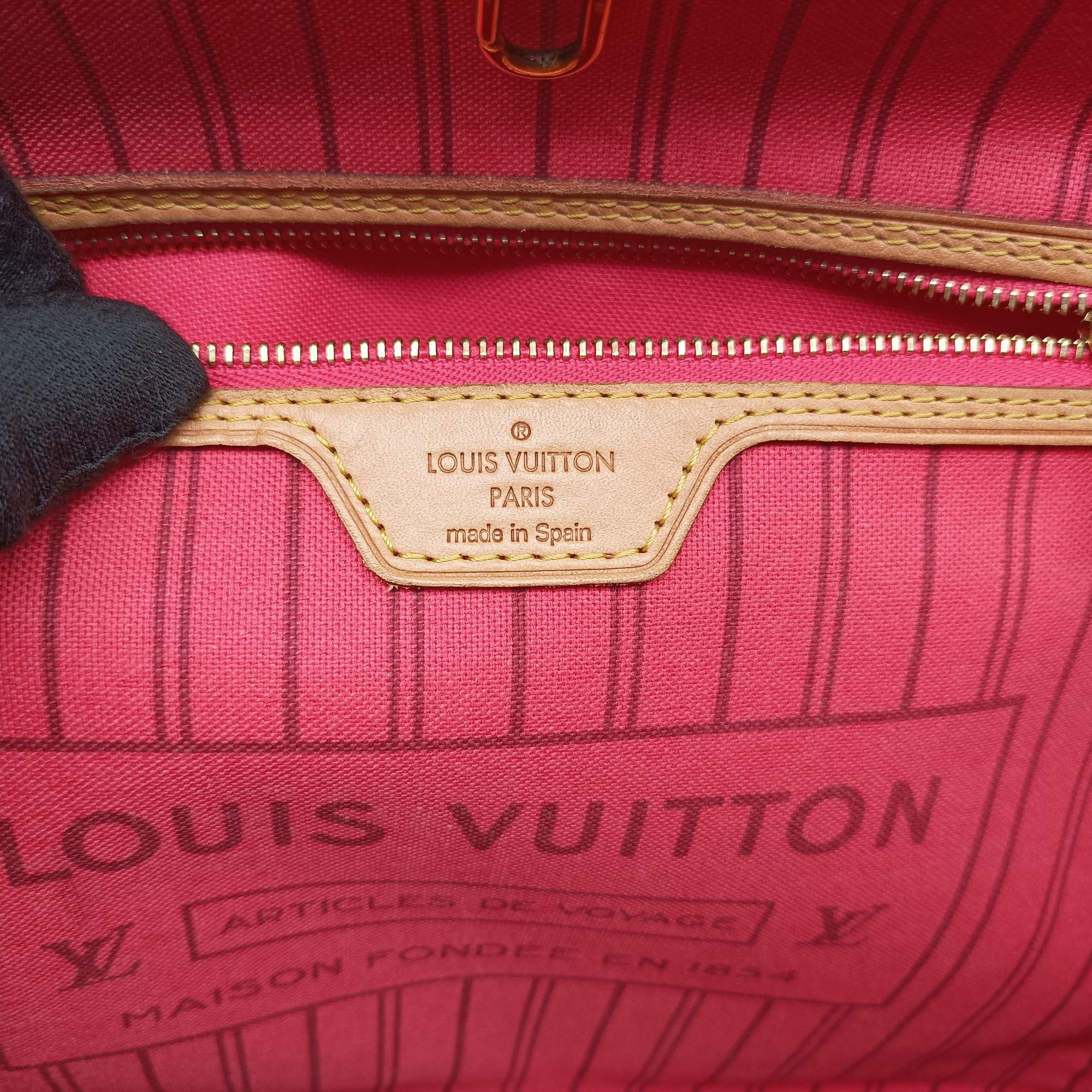Pre-owned Louis Vuitton Neverfull MM brown×multi Monogram La Mage M41603 handbag | stylenewstar