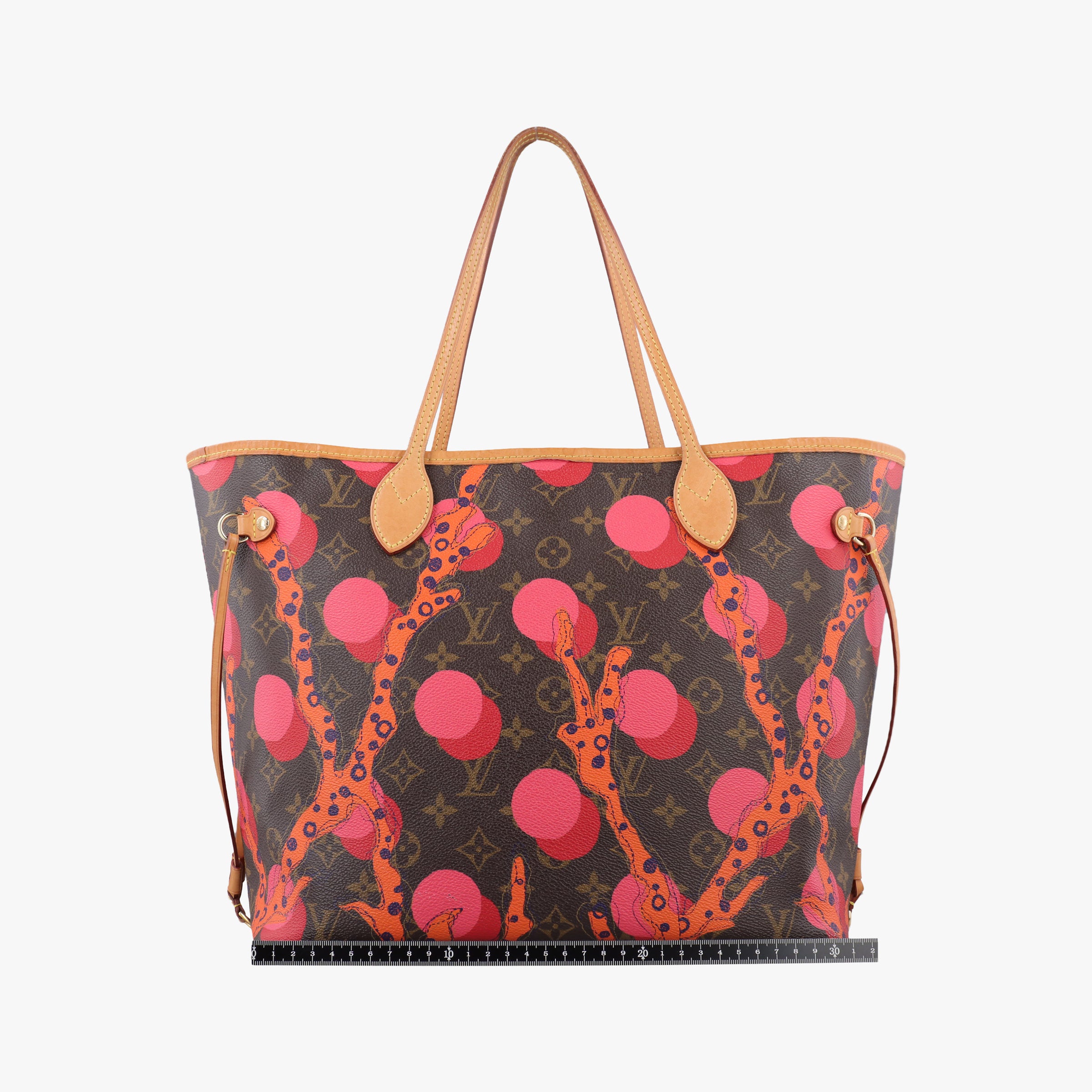 Pre-owned Louis Vuitton Neverfull MM brown×multi Monogram La Mage M41603 handbag | stylenewstar
