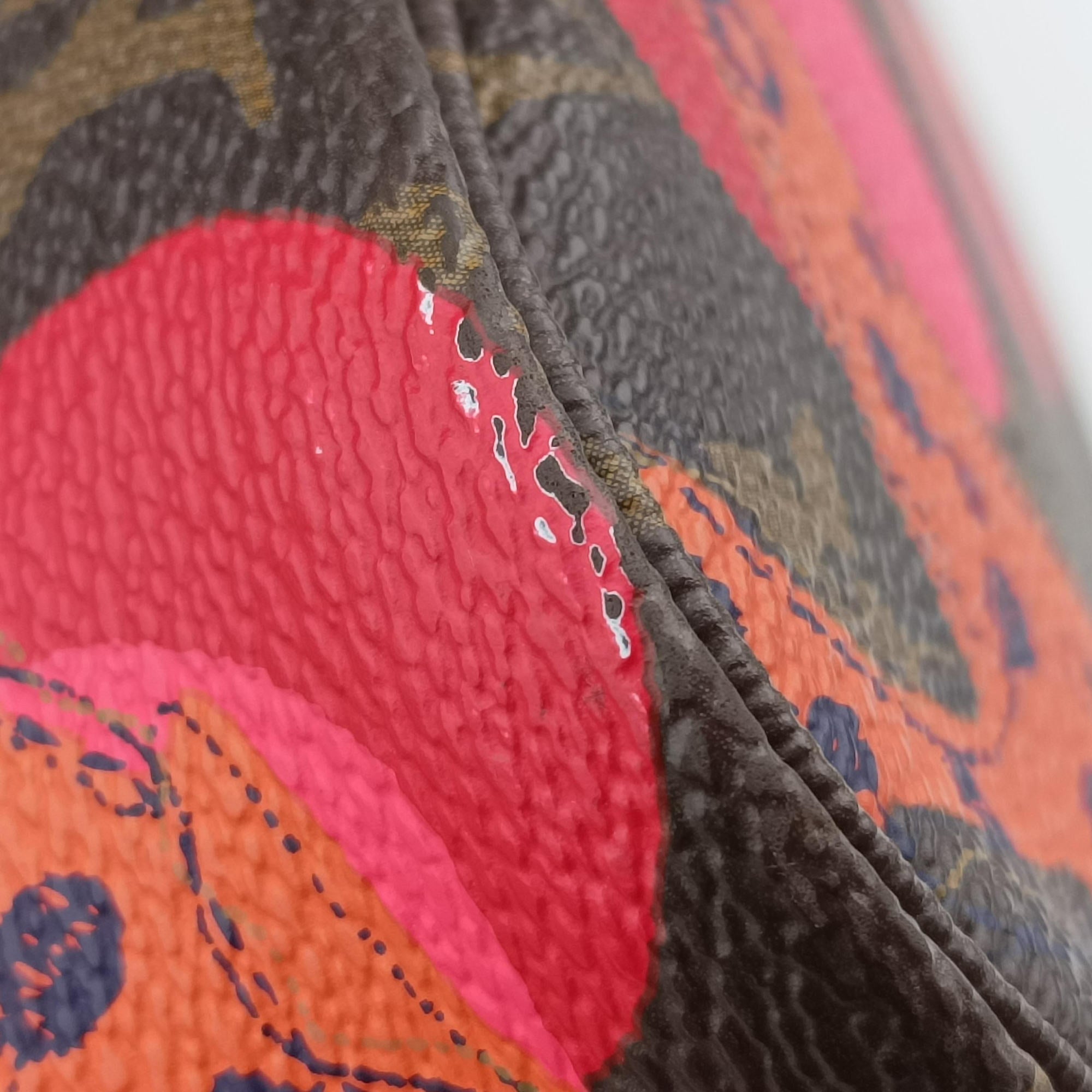 Pre-owned Louis Vuitton Neverfull MM brown×multi Monogram La Mage M41603 handbag | stylenewstar