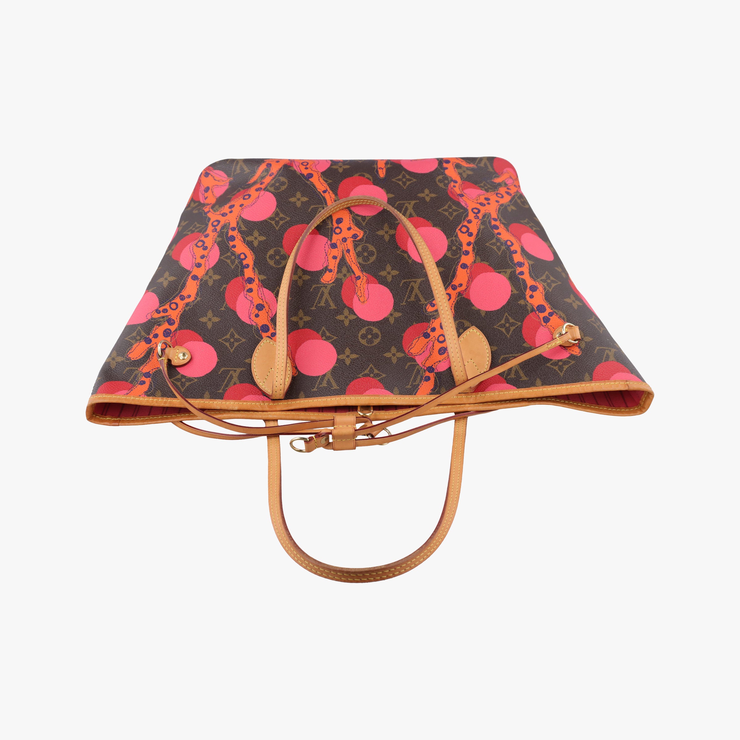 Pre-owned Louis Vuitton Neverfull MM brown×multi Monogram La Mage M41603 handbag | stylenewstar