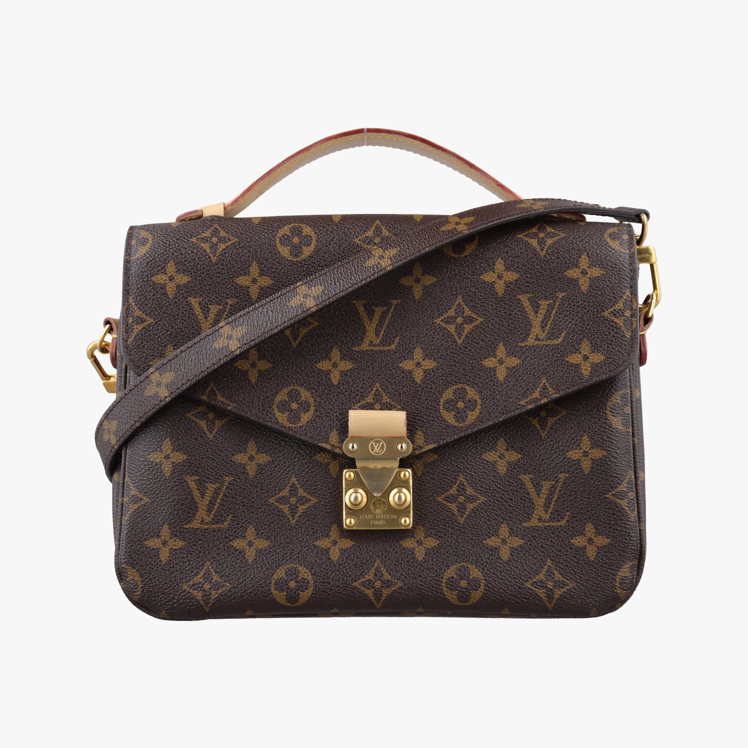 Vintage Louis Vuitton Pochette Metis MM Brown Monogram Canvas M44875 shoulderbag | stylenewstar