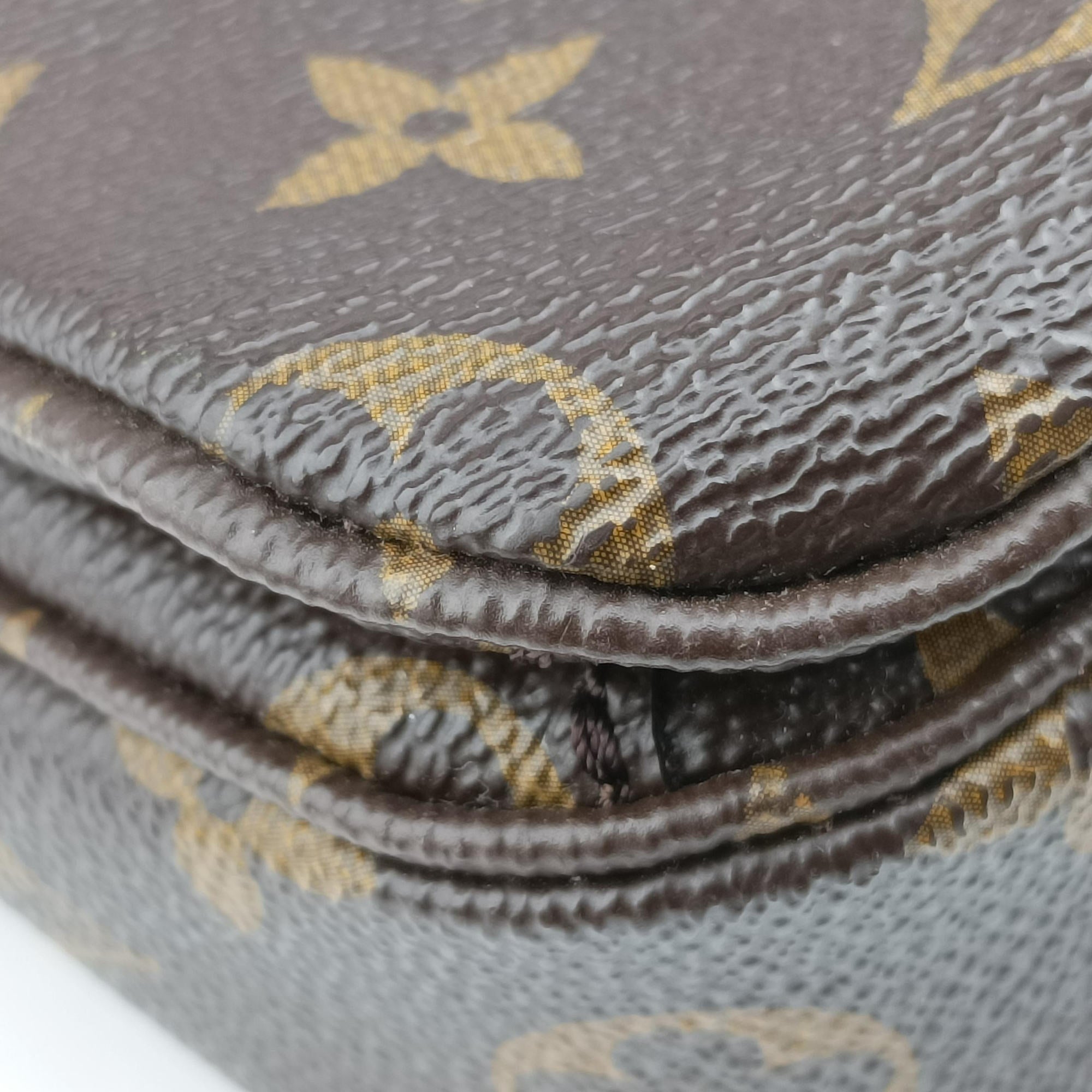 Vintage Louis Vuitton Pochette Metis MM Brown Monogram Canvas M44875 shoulderbag | stylenewstar