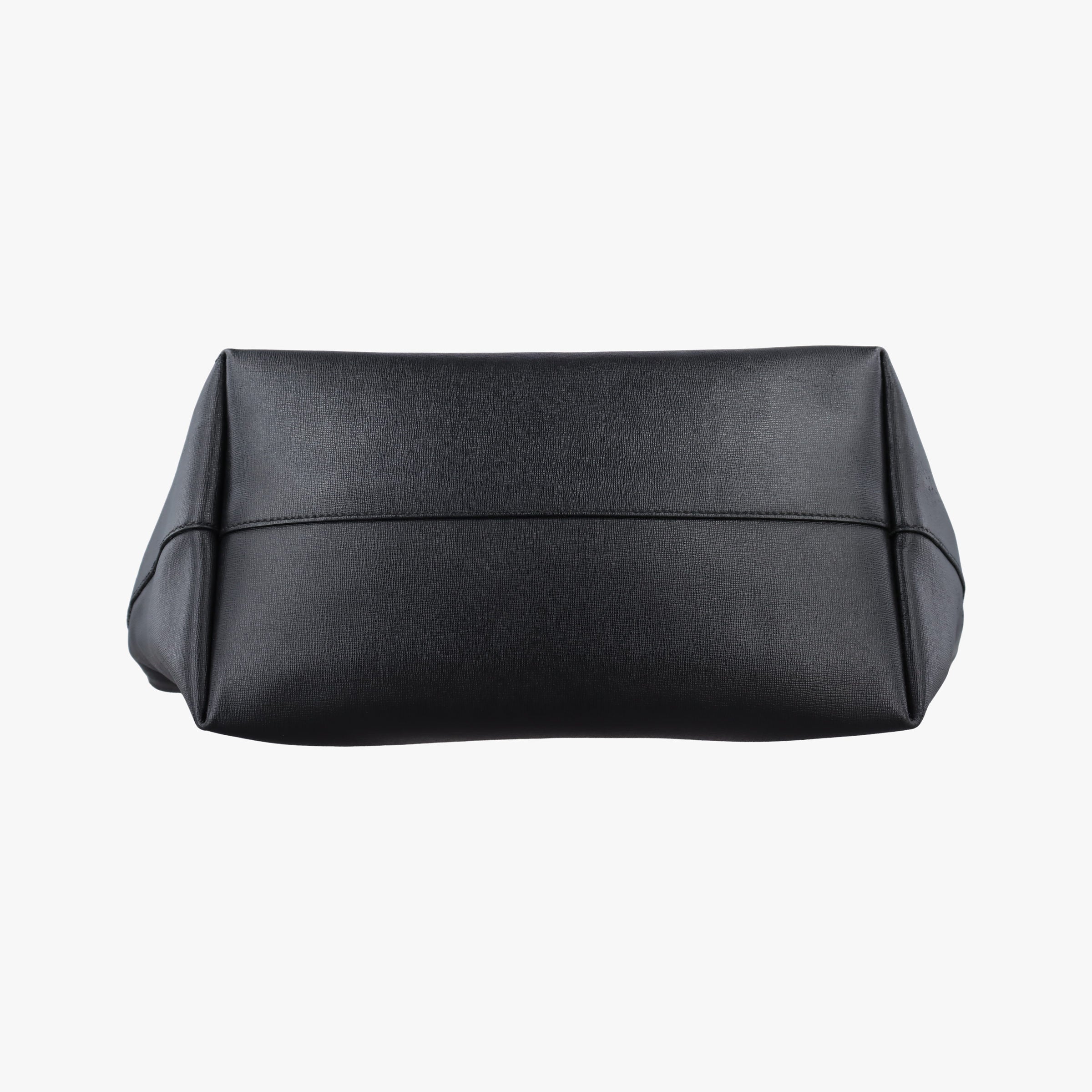 Vintage Fendi Hollow Tote Black Leather 8BH185 shoulderbag | stylenewstar