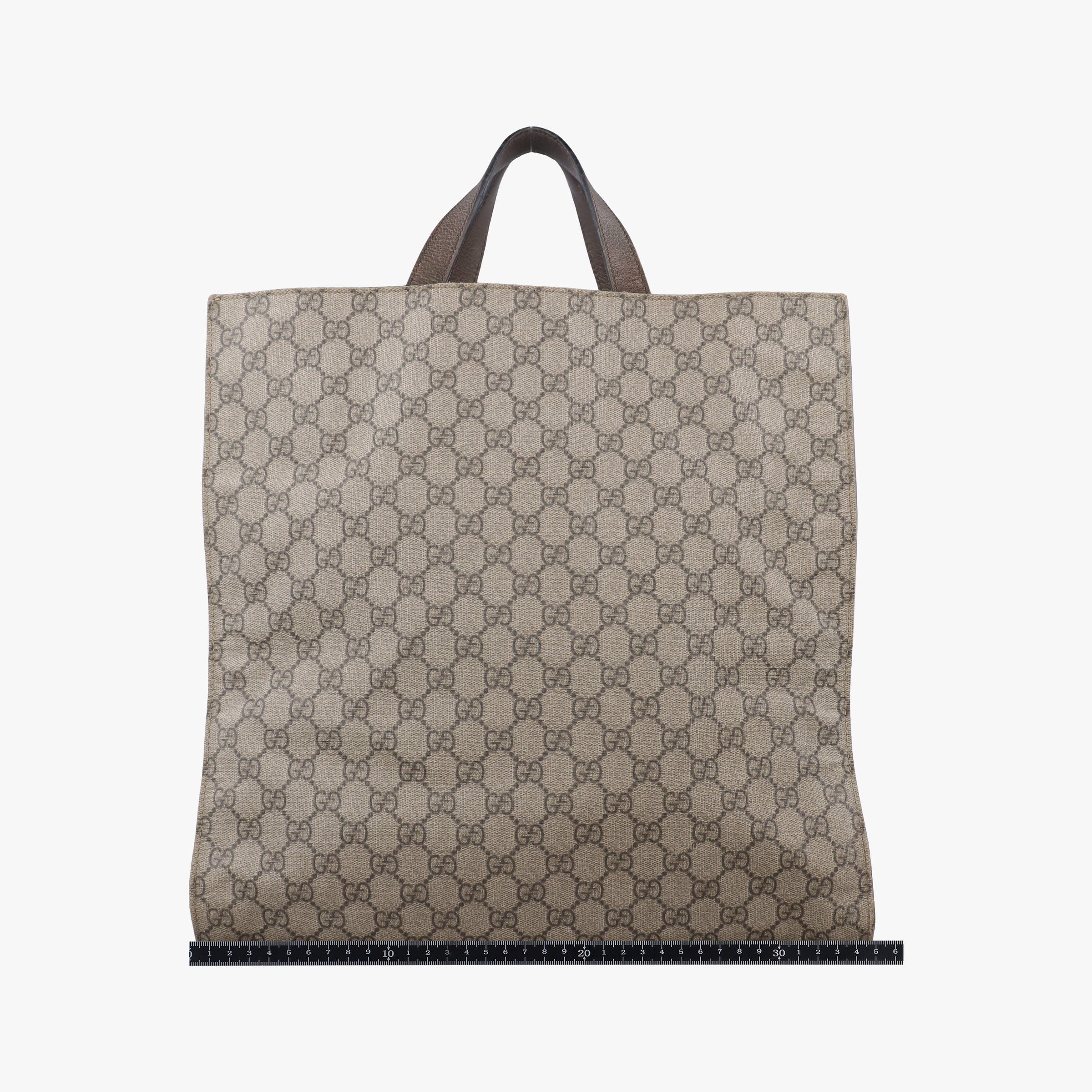 Vintage Gucci GG Supreme Bee Brown PVC coated canvas 450950 handbag | stylenewstar