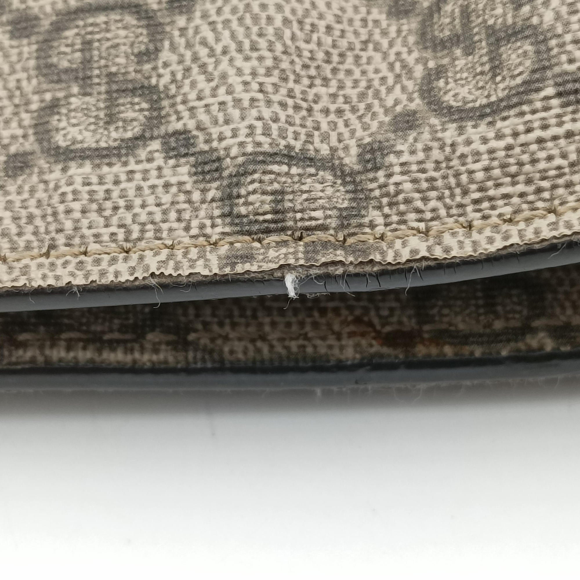 Vintage Gucci GG Supreme Bee Brown PVC coated canvas 450950 handbag | stylenewstar