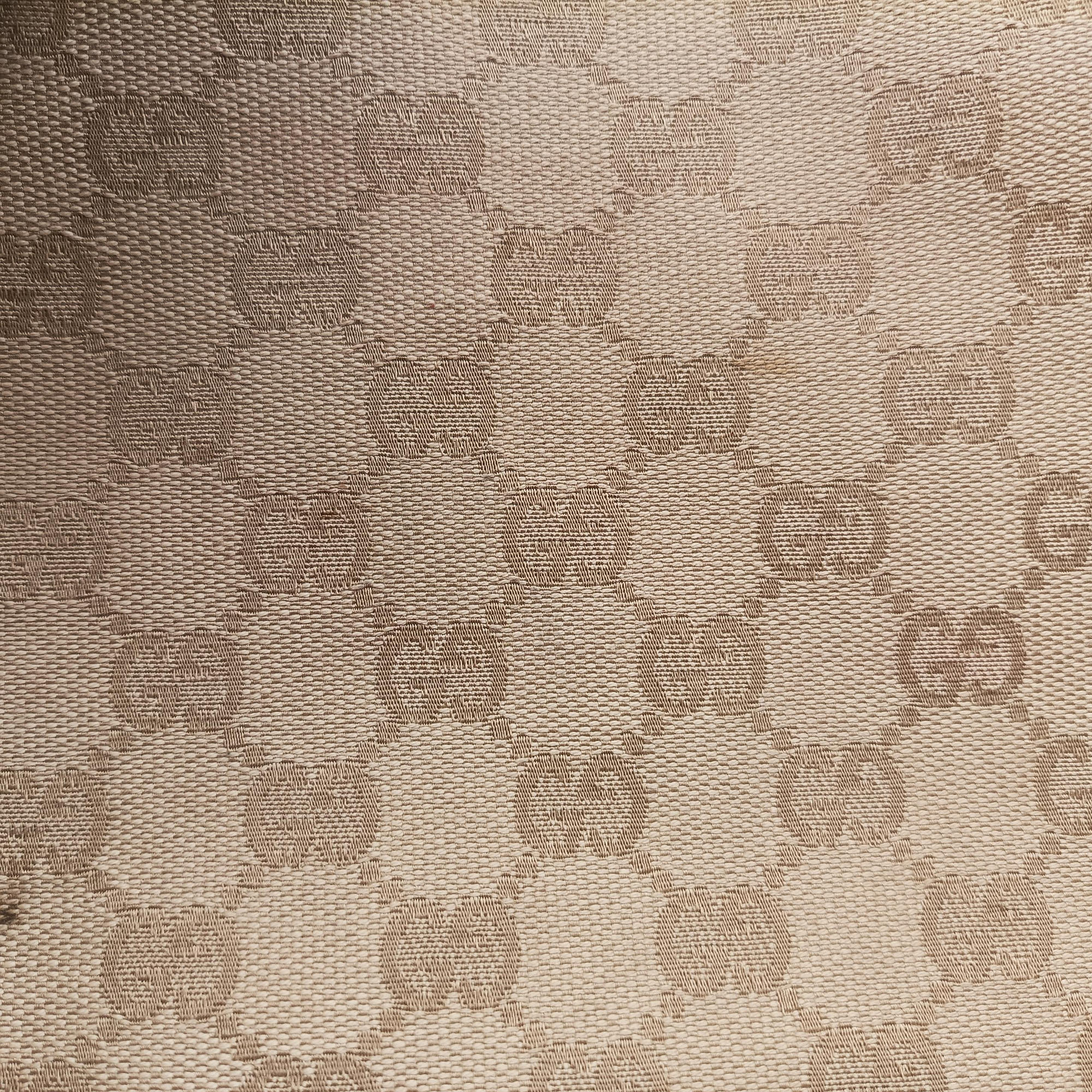 Pre-owned Gucci GG Supreme Beige × Red GG Canvas×Leather 161719 handbag | stylenewstar