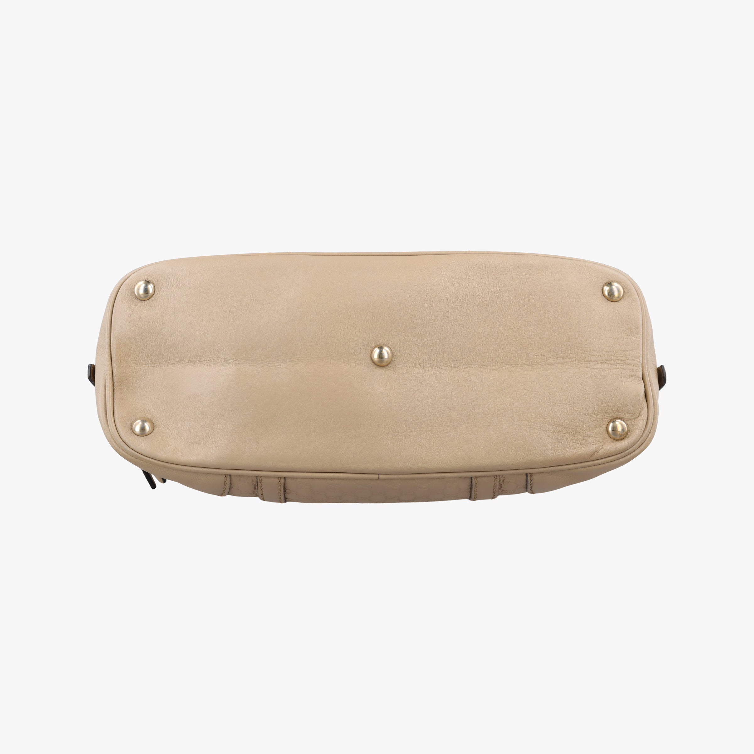 Pre-owned Gucci Microguccissima Beige Leather 309617 shoulderbag | stylenewstar