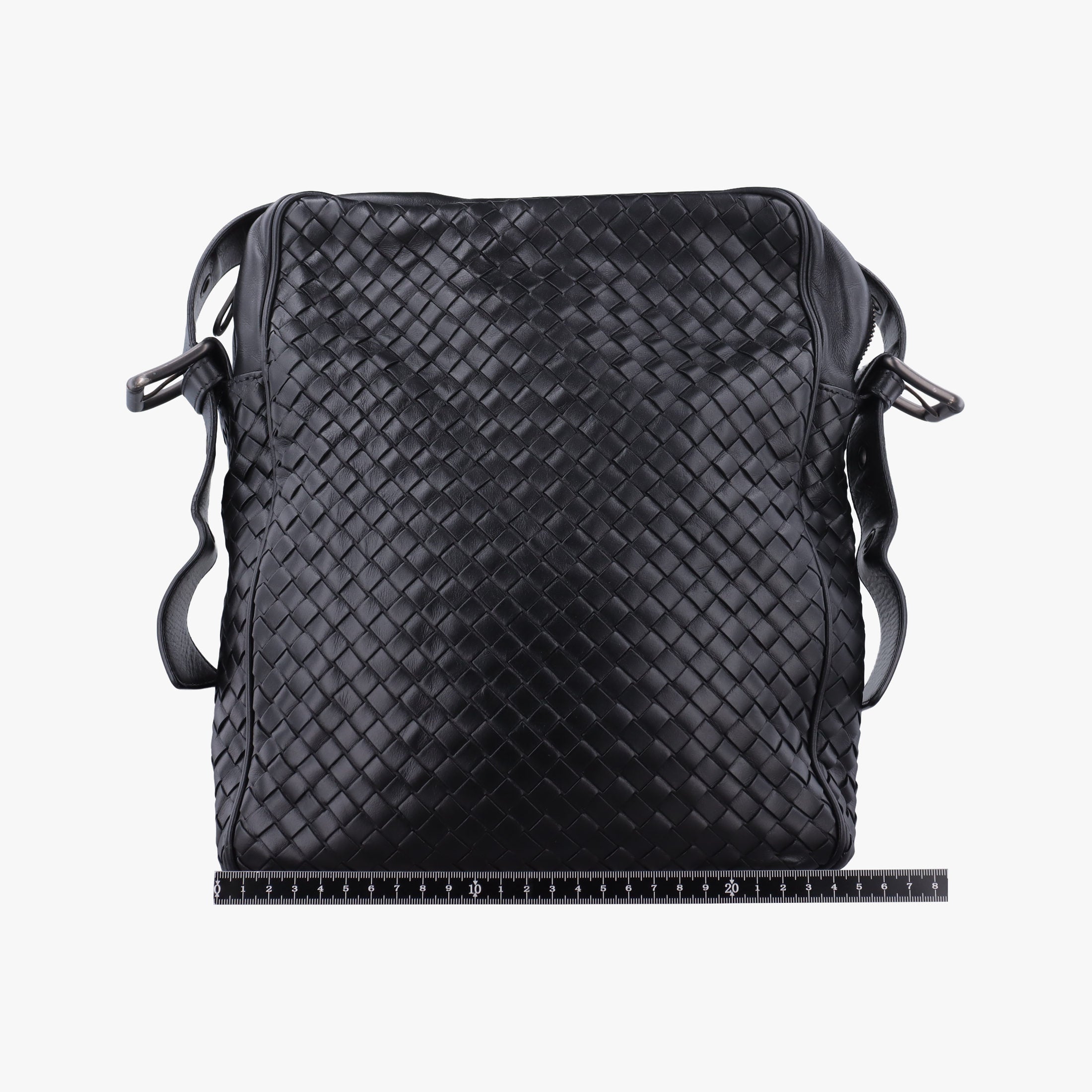 Vintage Bottega Veneta Intrecciato Black lambskin  shoulderbag | stylenewstar