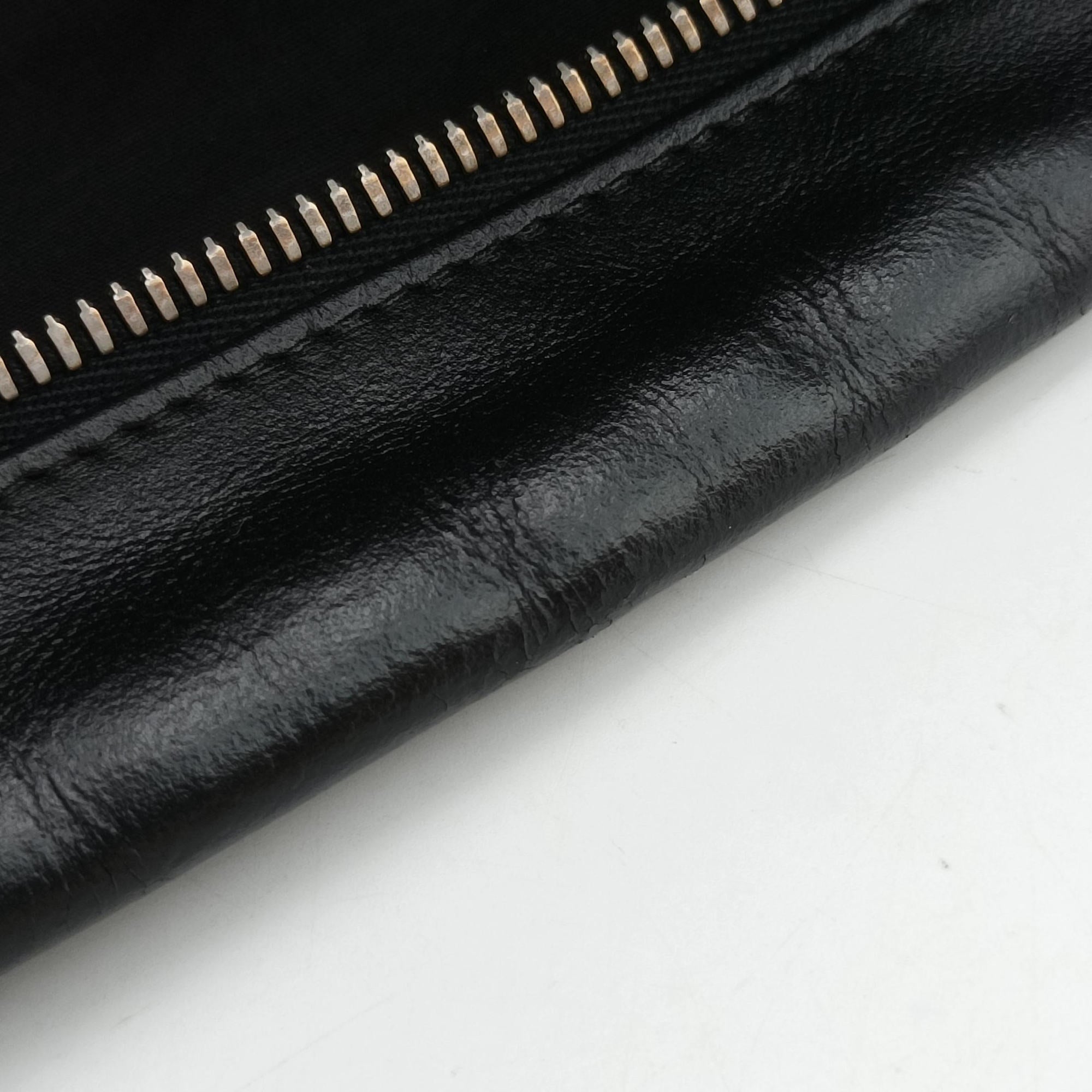 Vintage Bottega Veneta Intrecciato Black lambskin  shoulderbag | stylenewstar
