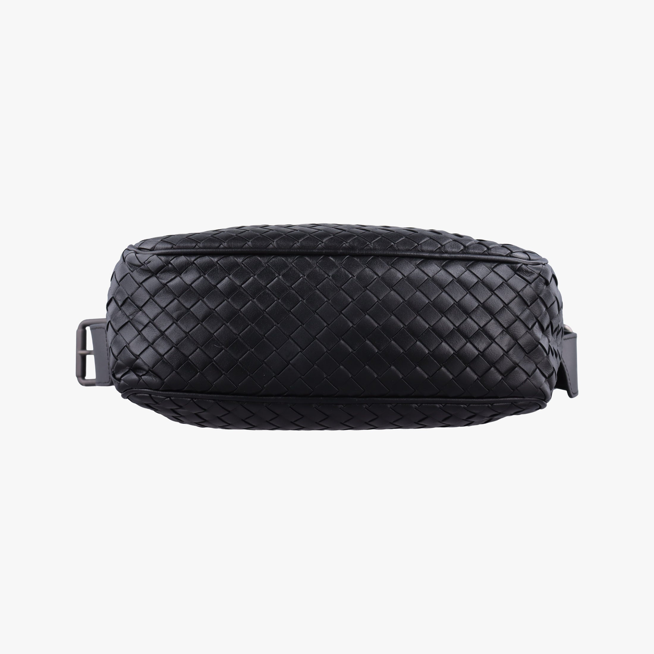 Vintage Bottega Veneta Intrecciato Black lambskin  shoulderbag | stylenewstar