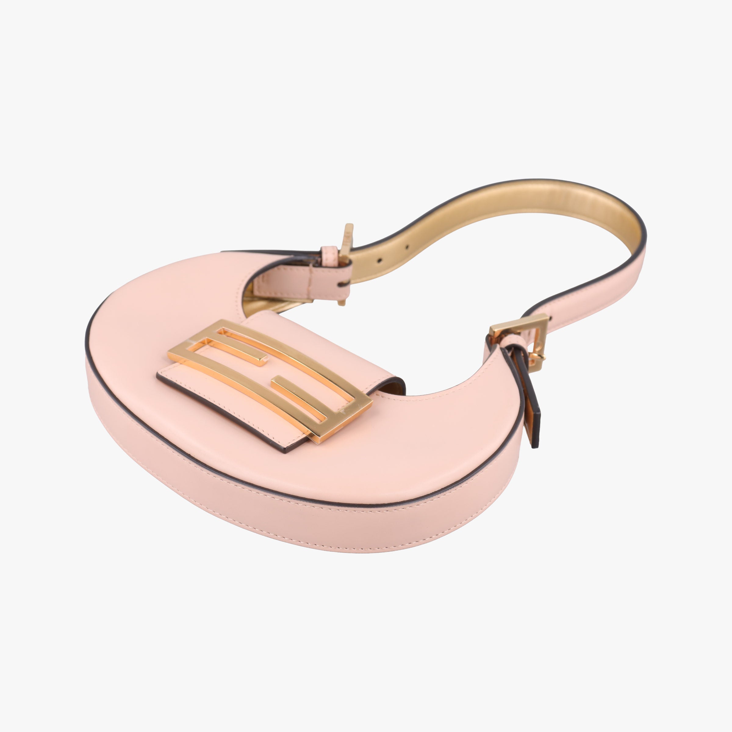Secondhand Fendi Cookie Mini Pink Leather 8BS065 handbag | stylenewstar