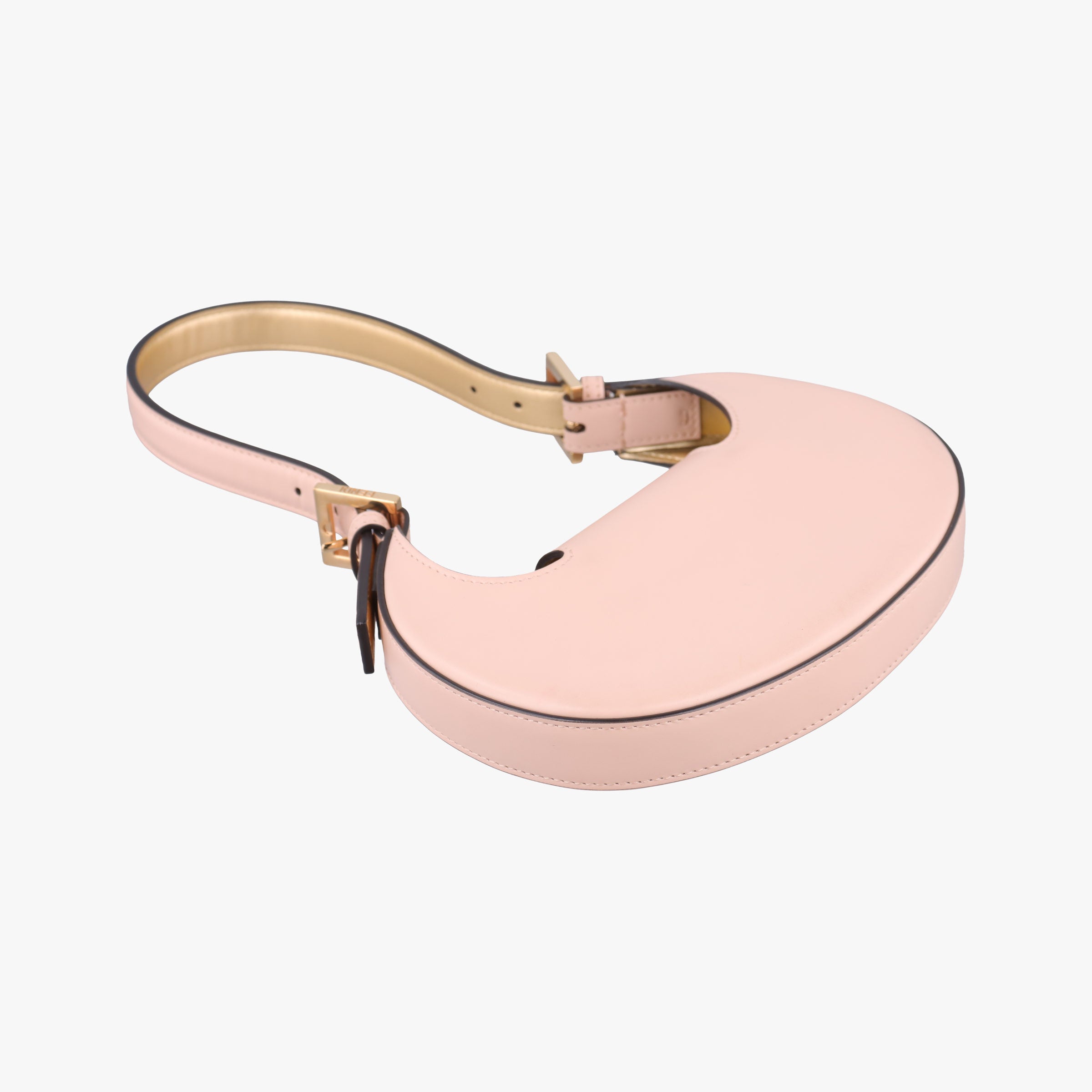 Secondhand Fendi Cookie Mini Pink Leather 8BS065 handbag | stylenewstar