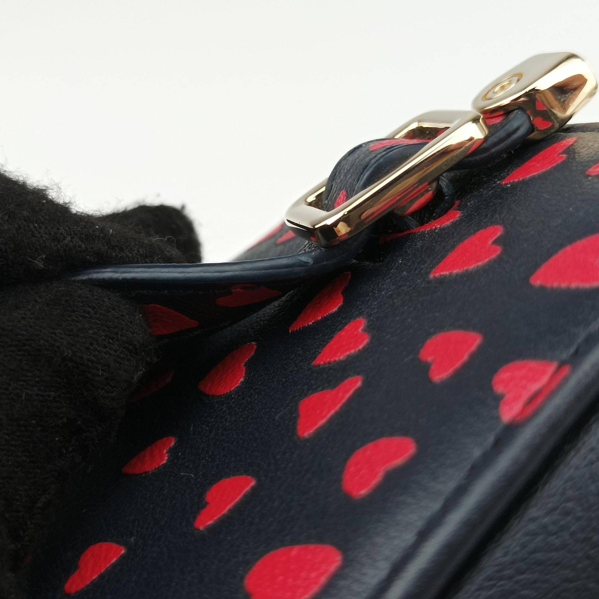 Vintage Christian Dior Micro Lady Dior Vanity Case Black×red Leather  shoulderbag | stylenewstar
