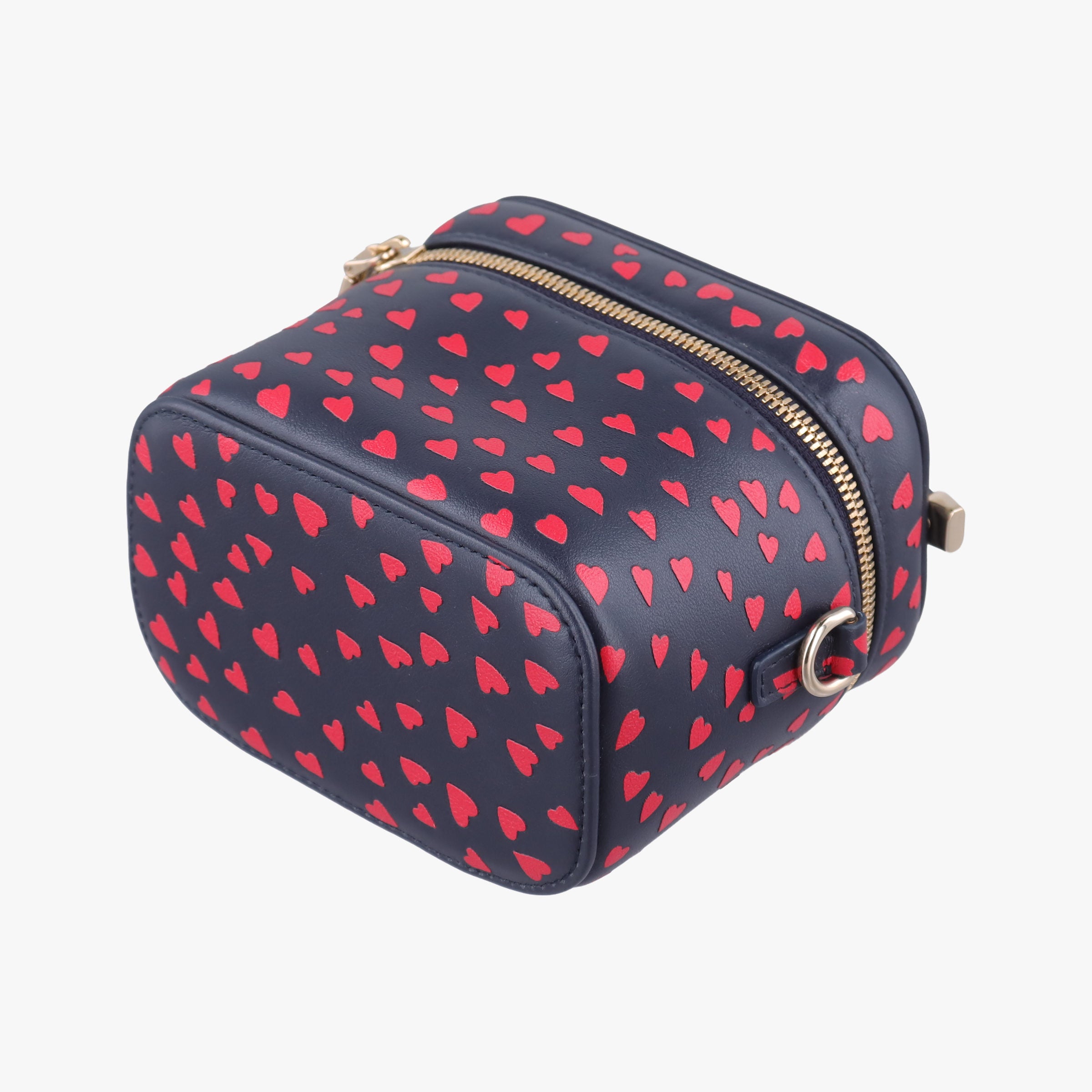 Vintage Christian Dior Micro Lady Dior Vanity Case Black×red Leather  shoulderbag | stylenewstar