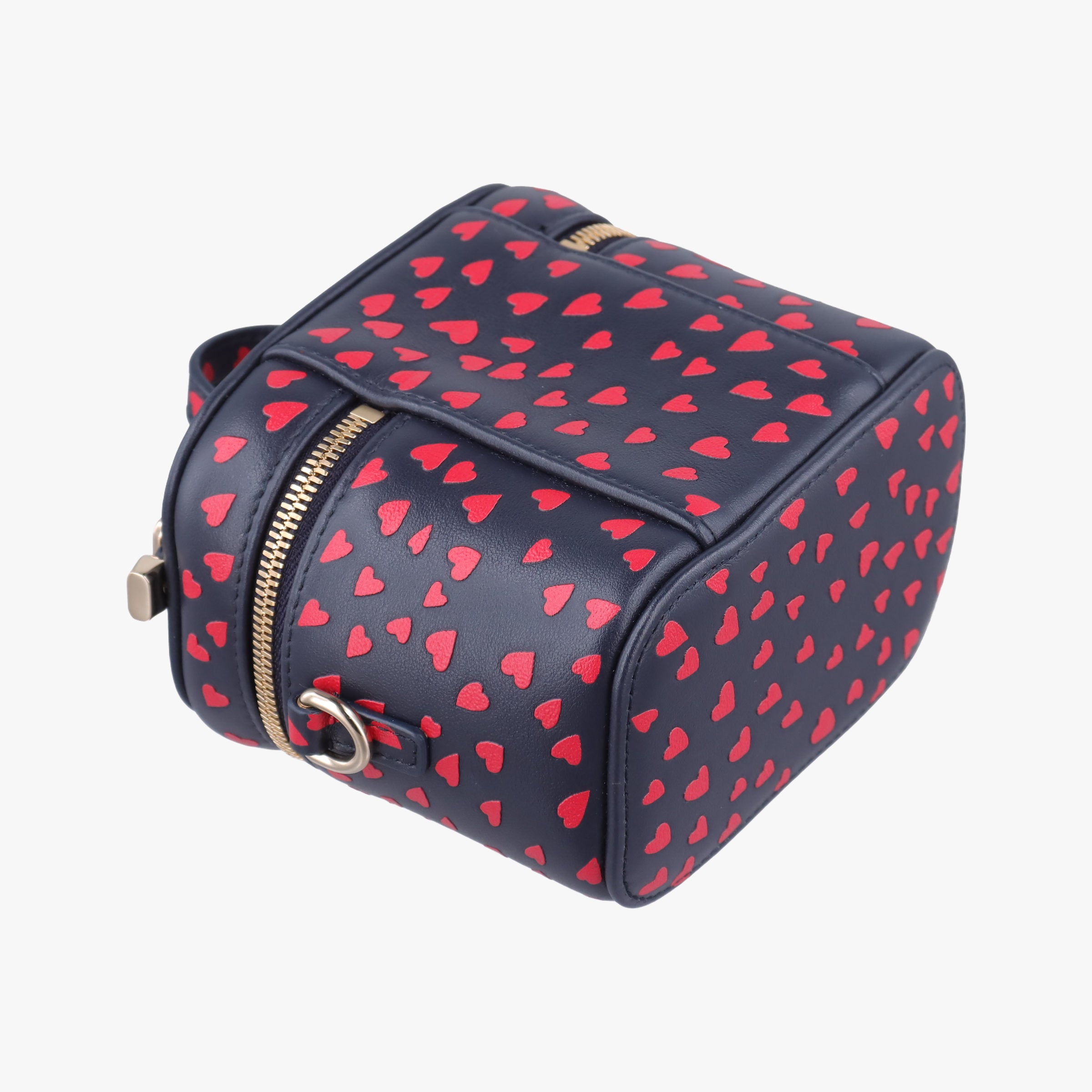 Vintage Christian Dior Micro Lady Dior Vanity Case Black×red Leather  shoulderbag | stylenewstar