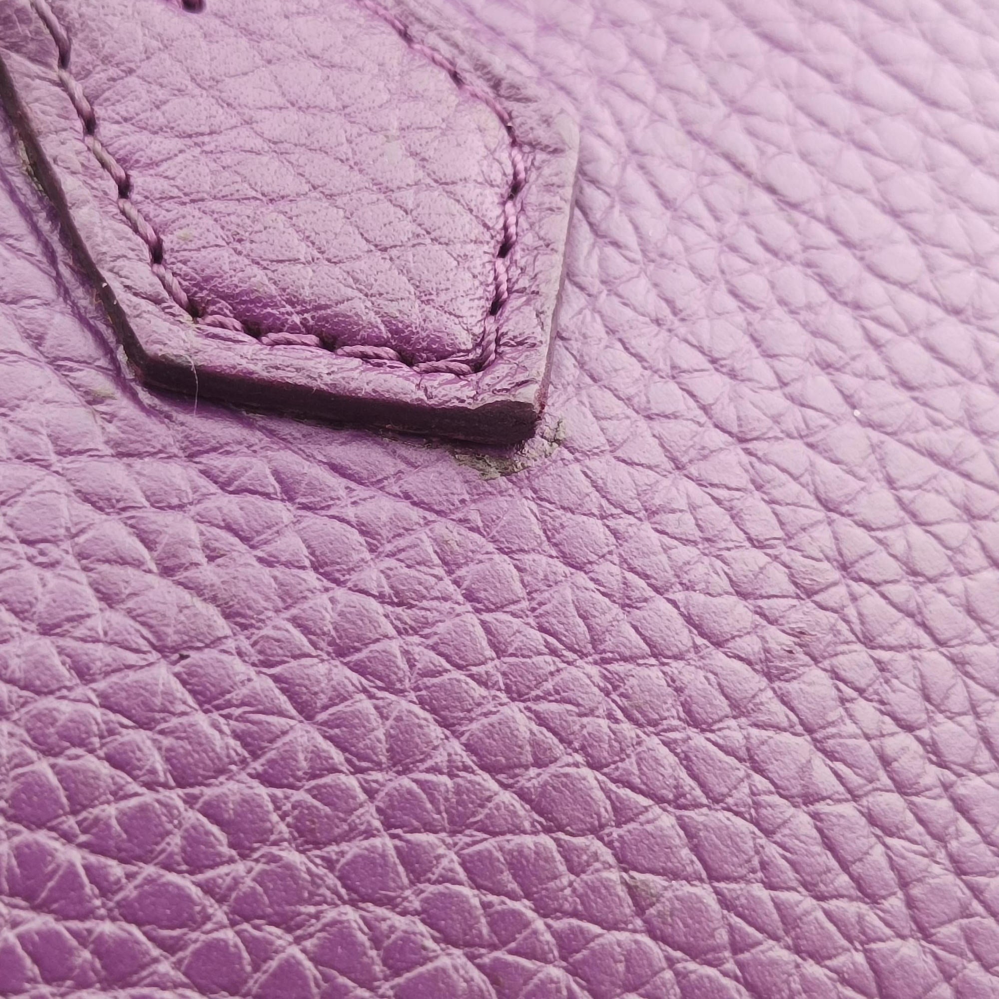 Secondhand Louis Vuitton Parnassea Alma PM Violet Taurillon Leather M48881 shoulderbag | stylenewstar