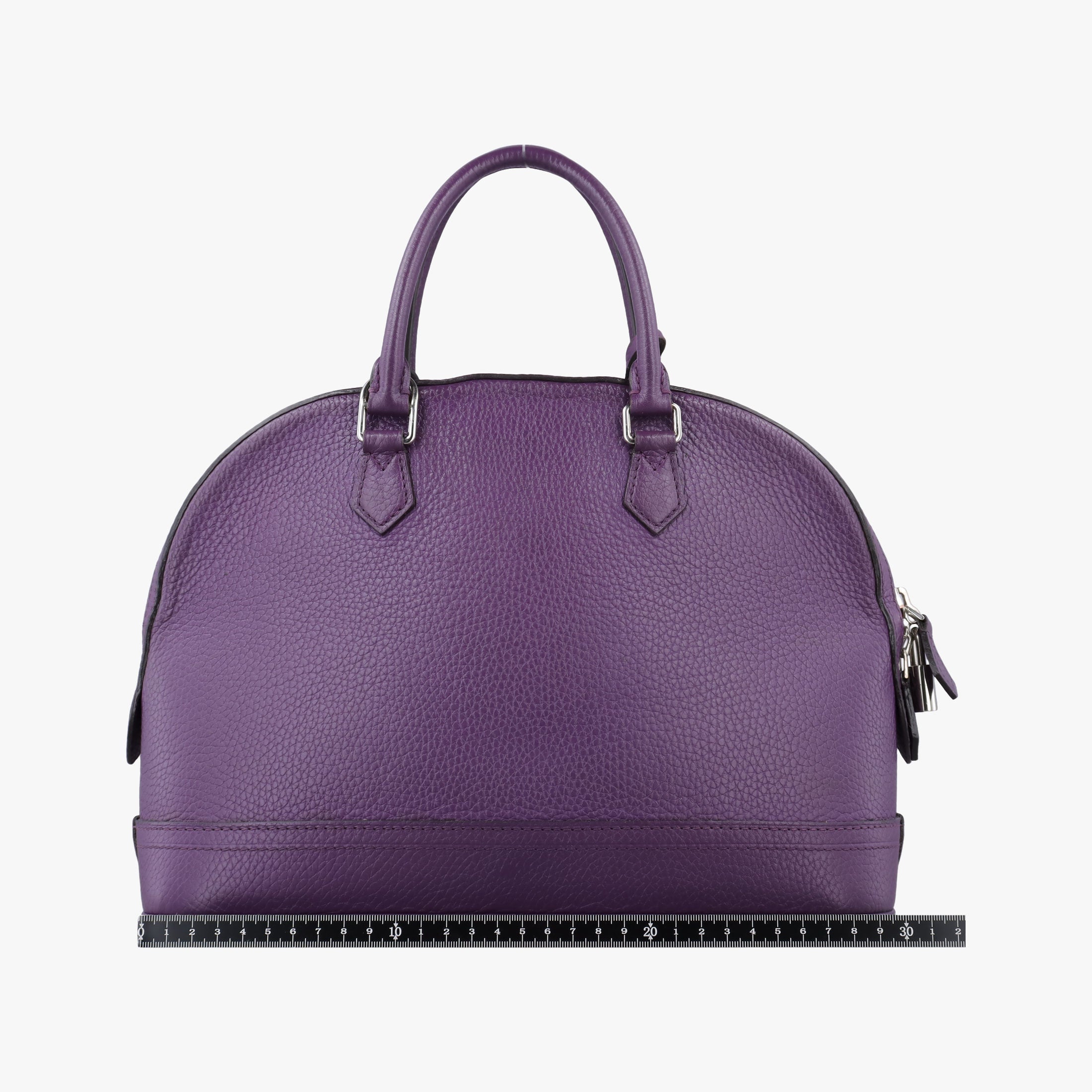 Secondhand Louis Vuitton Parnassea Alma PM Violet Taurillon Leather M48881 shoulderbag | stylenewstar
